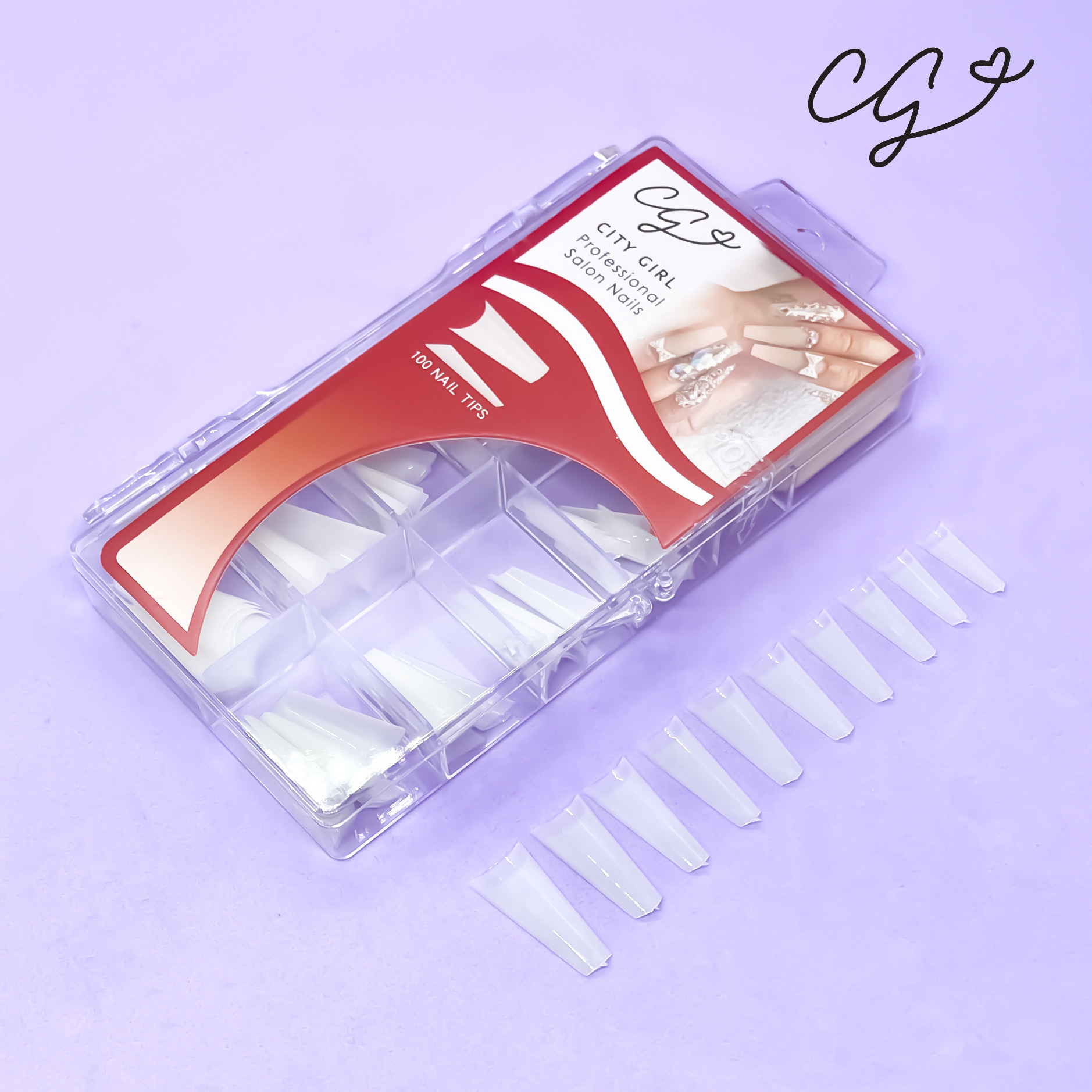 TIPS DE UNAS XCL-421*240 CITY GIRL
