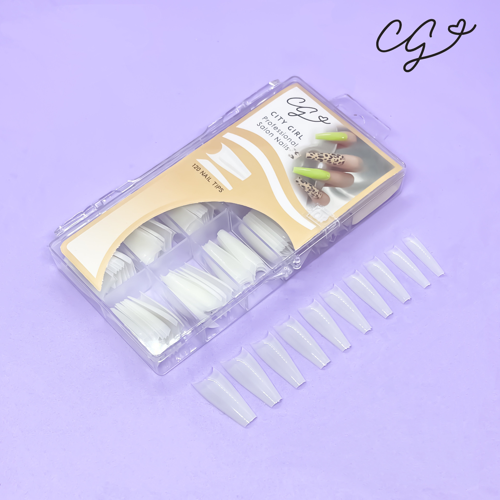 TIPS DE UNAS XCL-422*240 CITY GIRL
