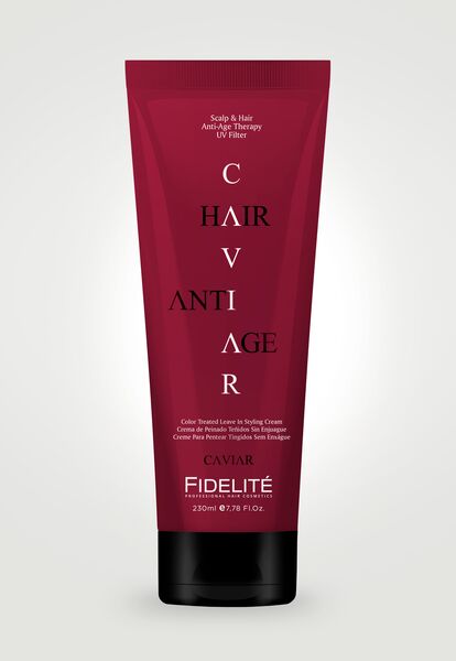 Crema Para Peinar Caviar Cabellos Tenidos Pomo 230ml Fidelite 822*12