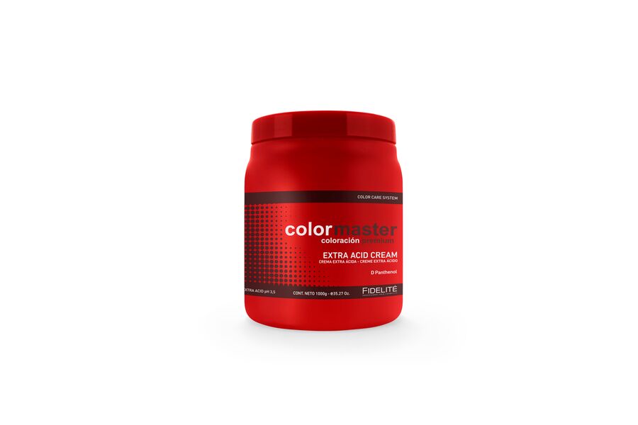 Crema Extra Acida Ph 3,5 1000gr ColorMaster Fidelite 400*12