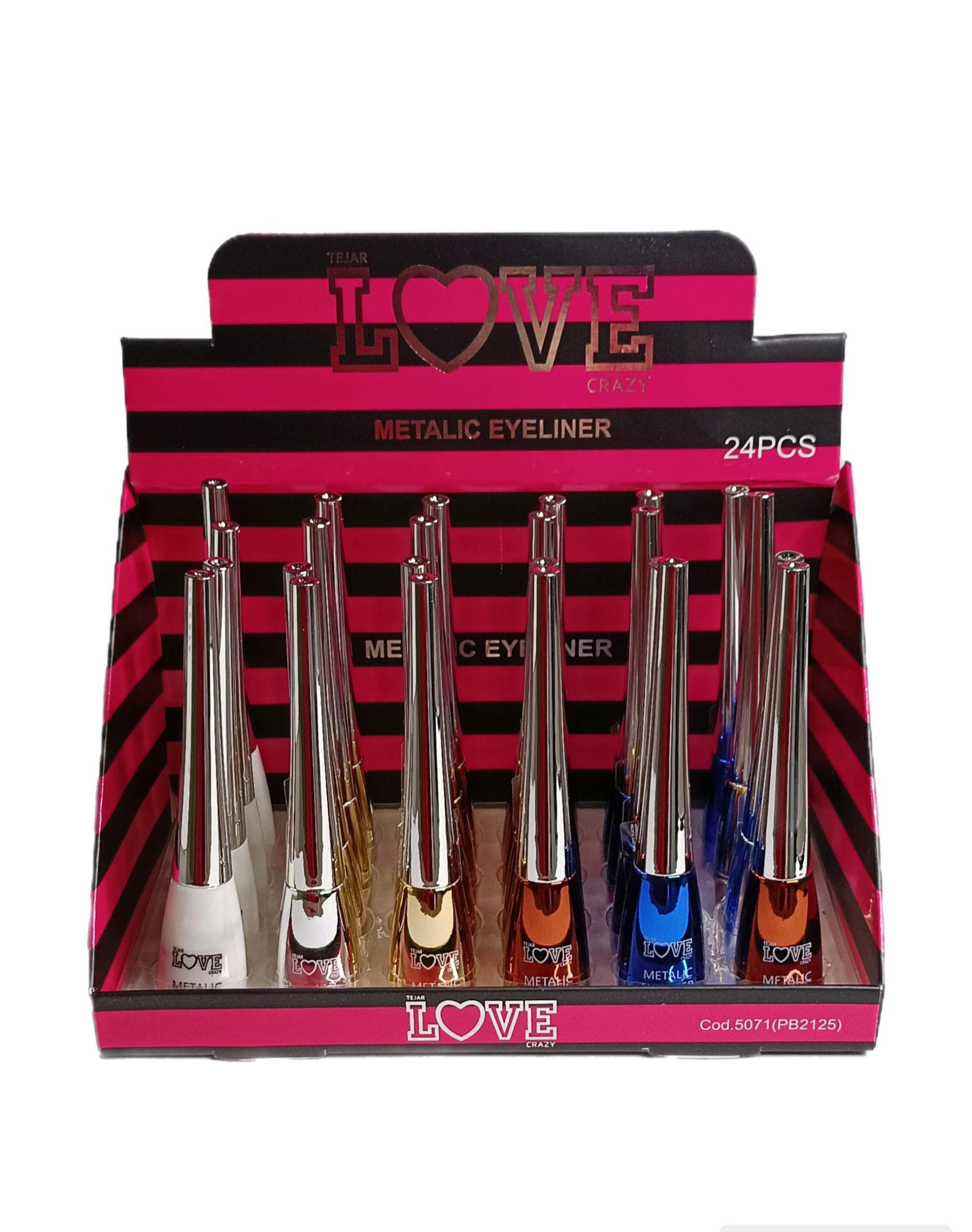 DELINEADOR LIQUIDO METALIZADO, 5 COLORES TEJAR 5071