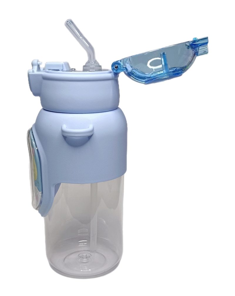 BOTELLA DE AGUA INFANTIL, VARIOS MODELITOS Y COLORES CON TIRA PARA COLGAR BOT-001 - Imagen 3