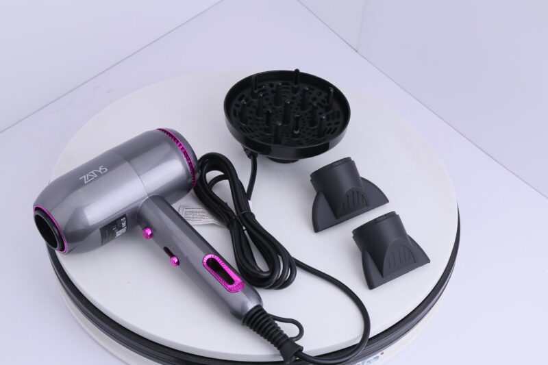 SECADOR DE PELO PROFESIONAL CON DIFUSOR 1500W ZATYS ZT-SEC18325*40