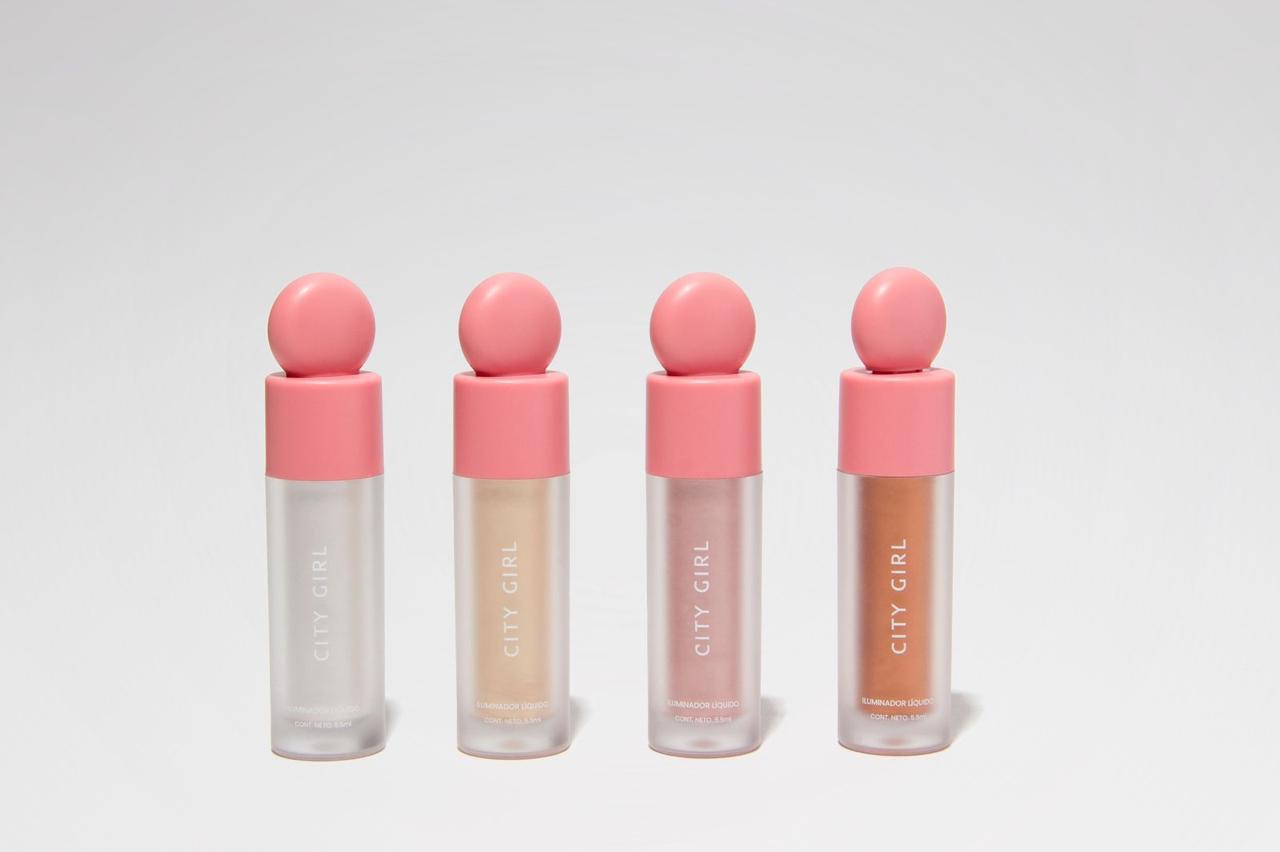 ILUMINADOR LIQUIDO 5.5ML, 4 COLORES CITY GIRL RL-12165-R*288