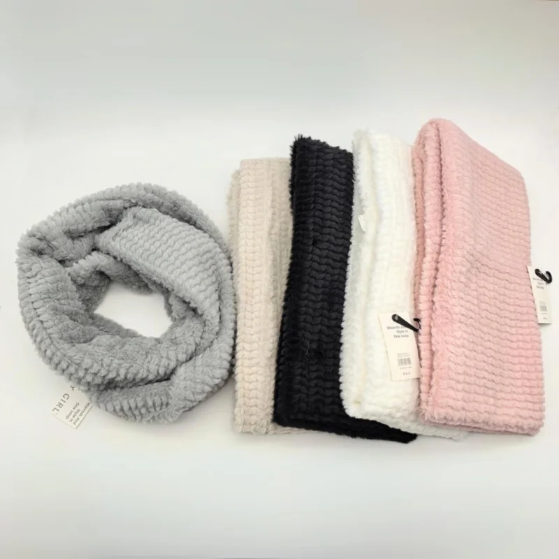 CUELLO PELUDITO CUADRICULADO, VARIOS COLORES CITY GIRL 46327-7*120