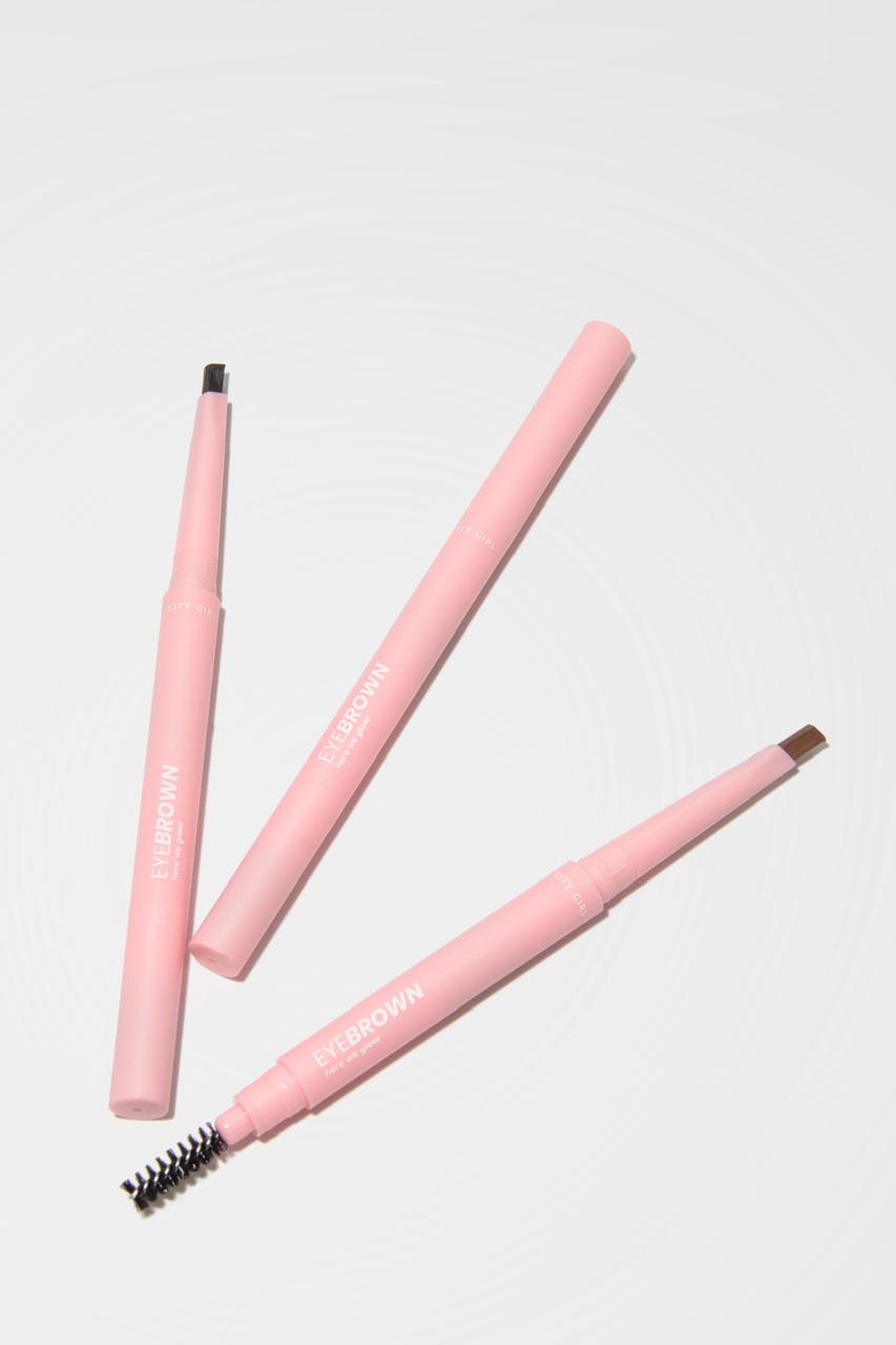 LAPIZ RETRACTIL PARA CEJAS, 3 COLORES CITY GIRL (APROBADO POR ANMAT) RL-F6625-R*288