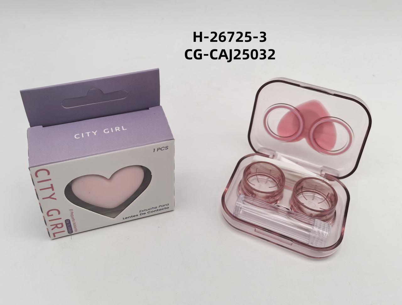 CAJA PARA LENTES DE CONTACTO CITY GIRL H-26725-3*480