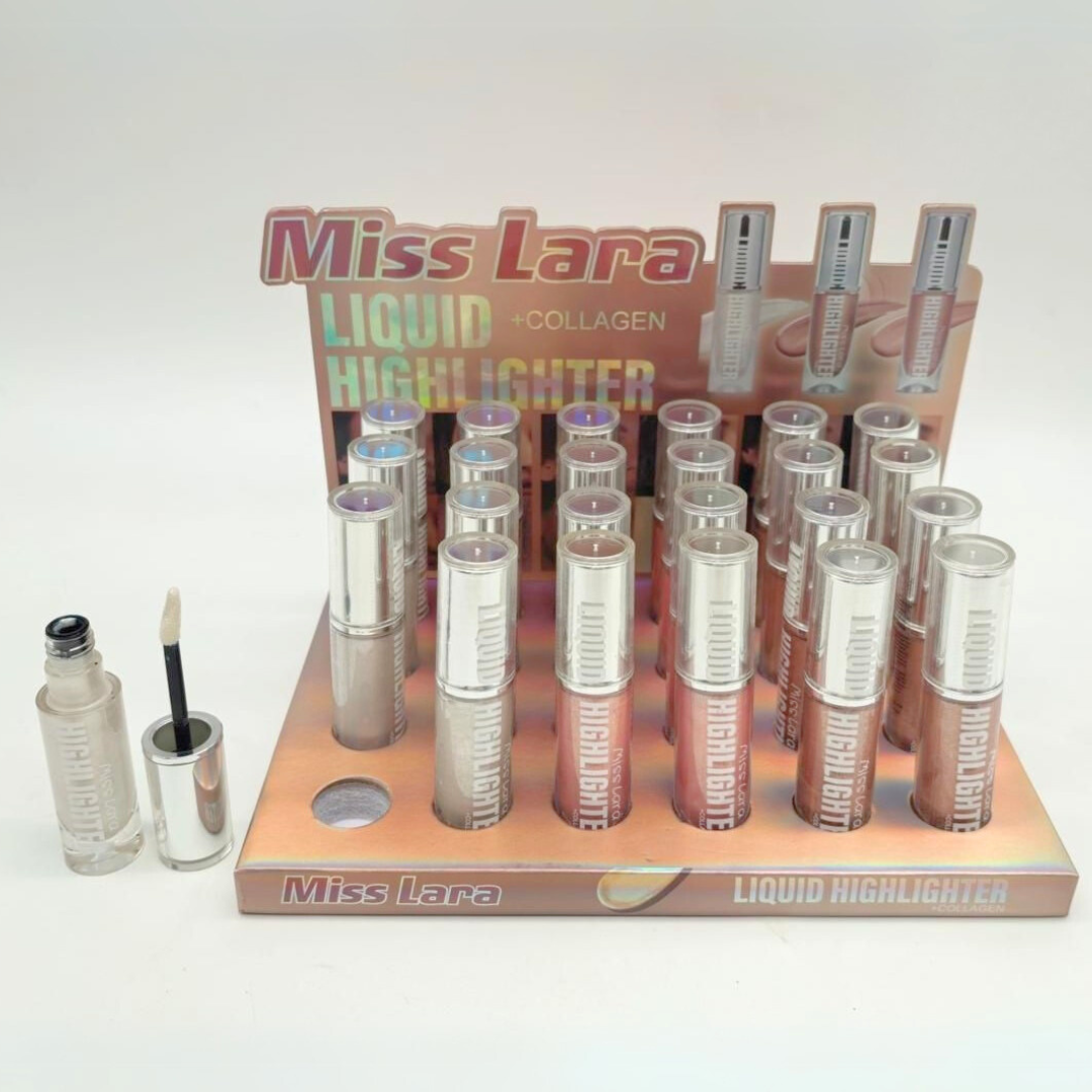 ILUMINADOR LIQUIDO, 3 COLORES MISS LARA MS-162*576