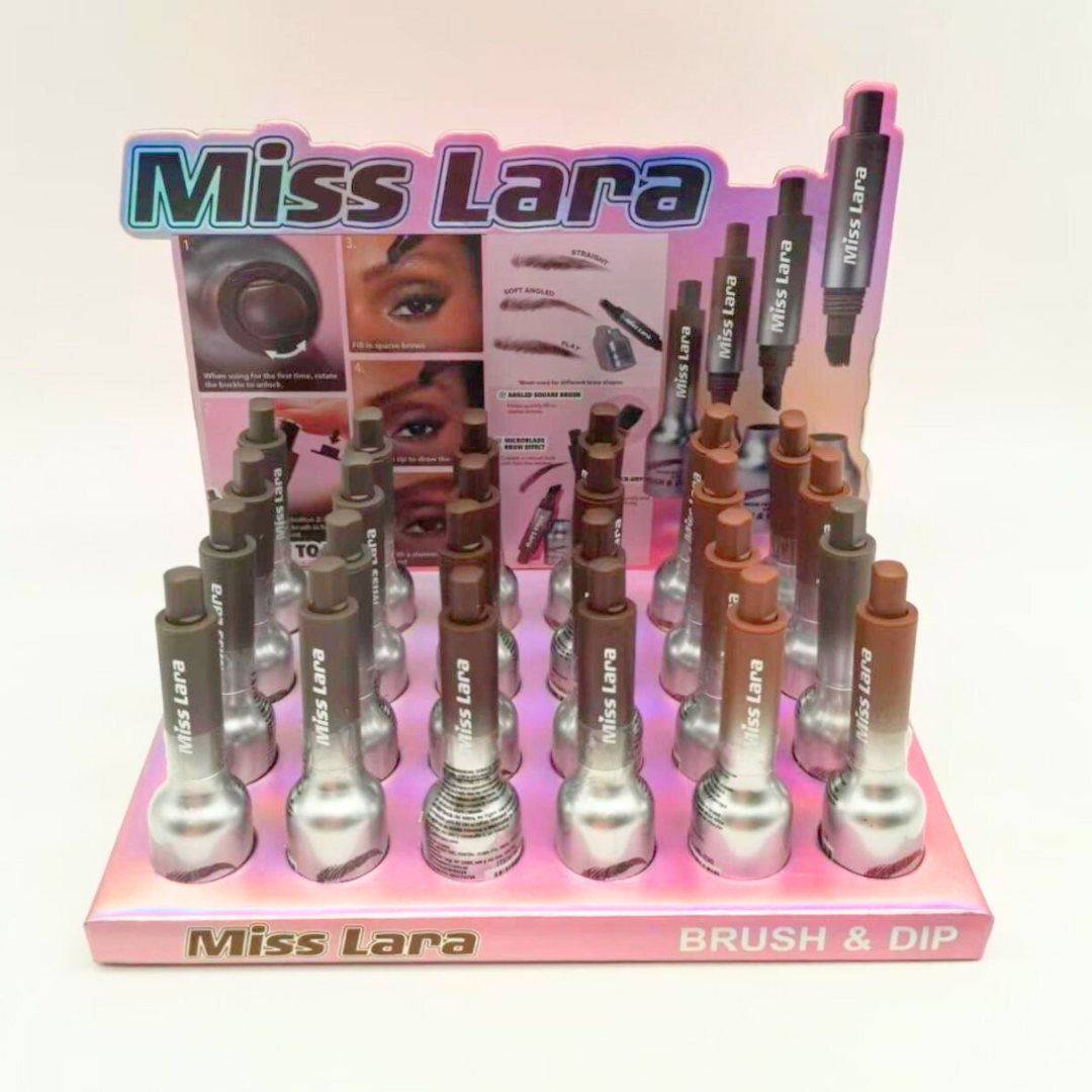 DELINEADOR DE CEJAS EFECTO PELO A PELO, 3 COLORES MISS LARA MS-330*720