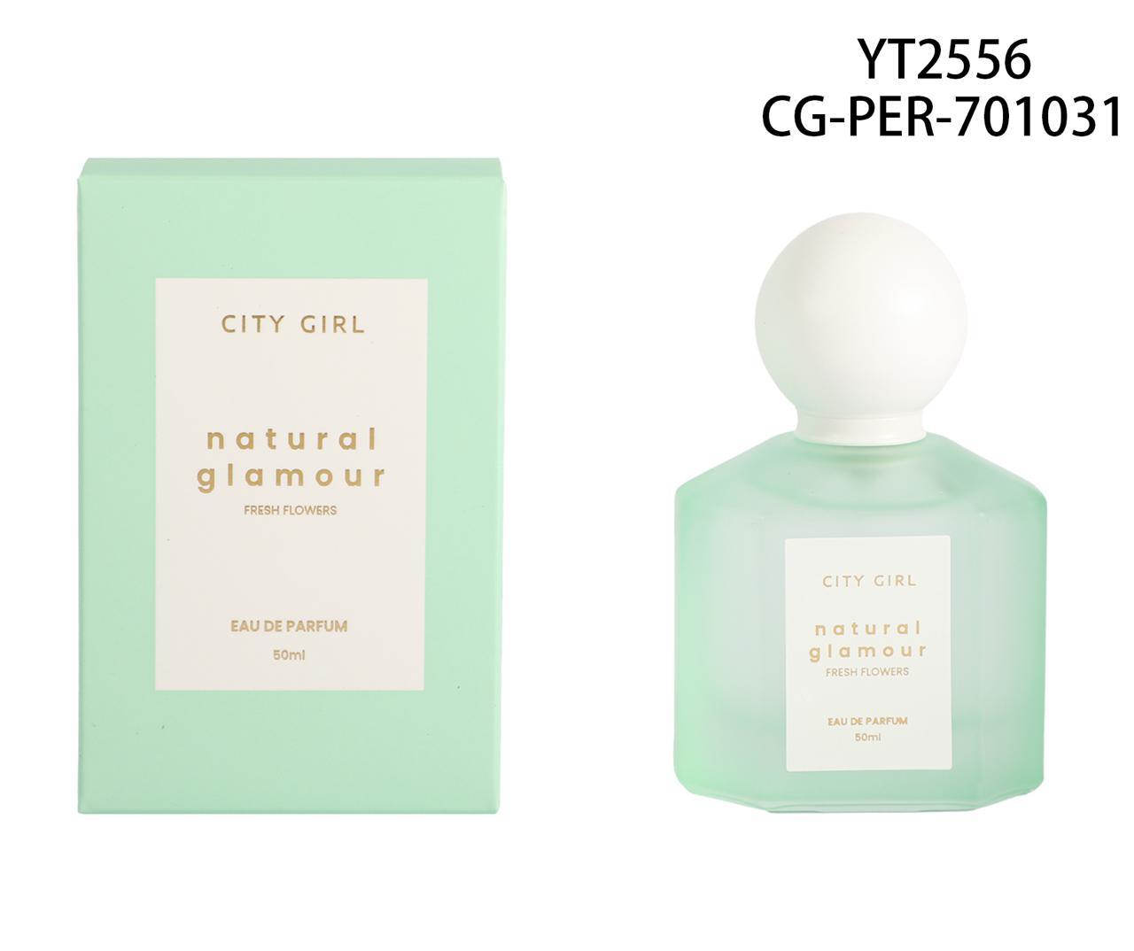 PERFUME NATURAL GLAMOUR – FRESH FLOWERS 50ML CITY GIRL YT2556*72