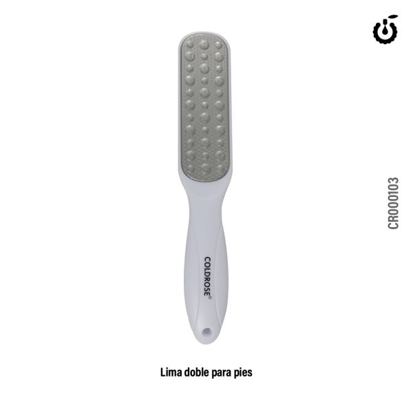 LIMA DOBLE PARA PIES COLDROSE CR000103
