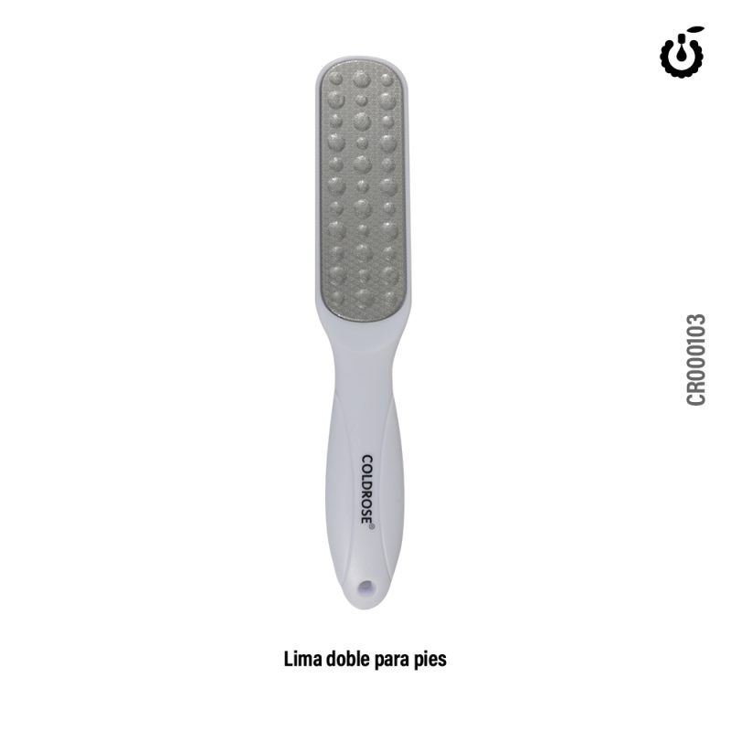 LIMA DOBLE PARA PIES COLDROSE CR000103
