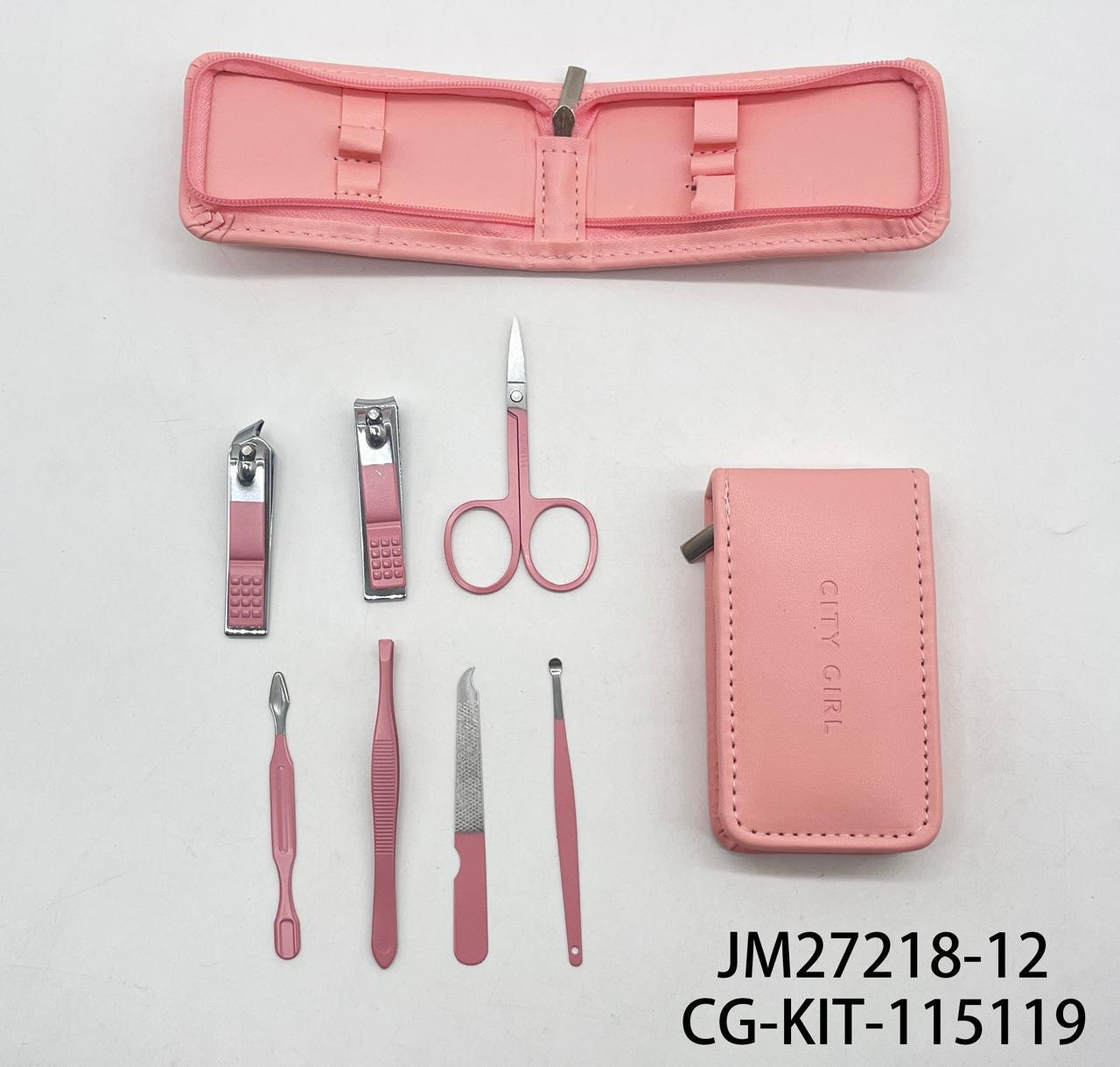 SET DE HERRAMIENTAS PARA UÑAS CITY GIRL JM27218-12*240