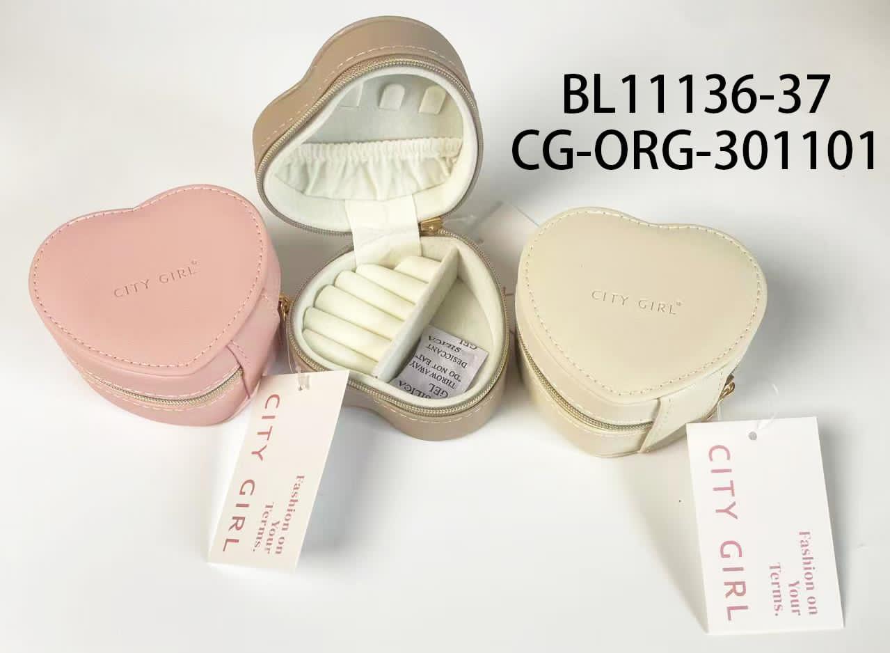 ALHAJERO CORAZÓN PEQUEÑO (2 DIVISIONES), 2 COLORES CITY GIRL BL11136-37*180