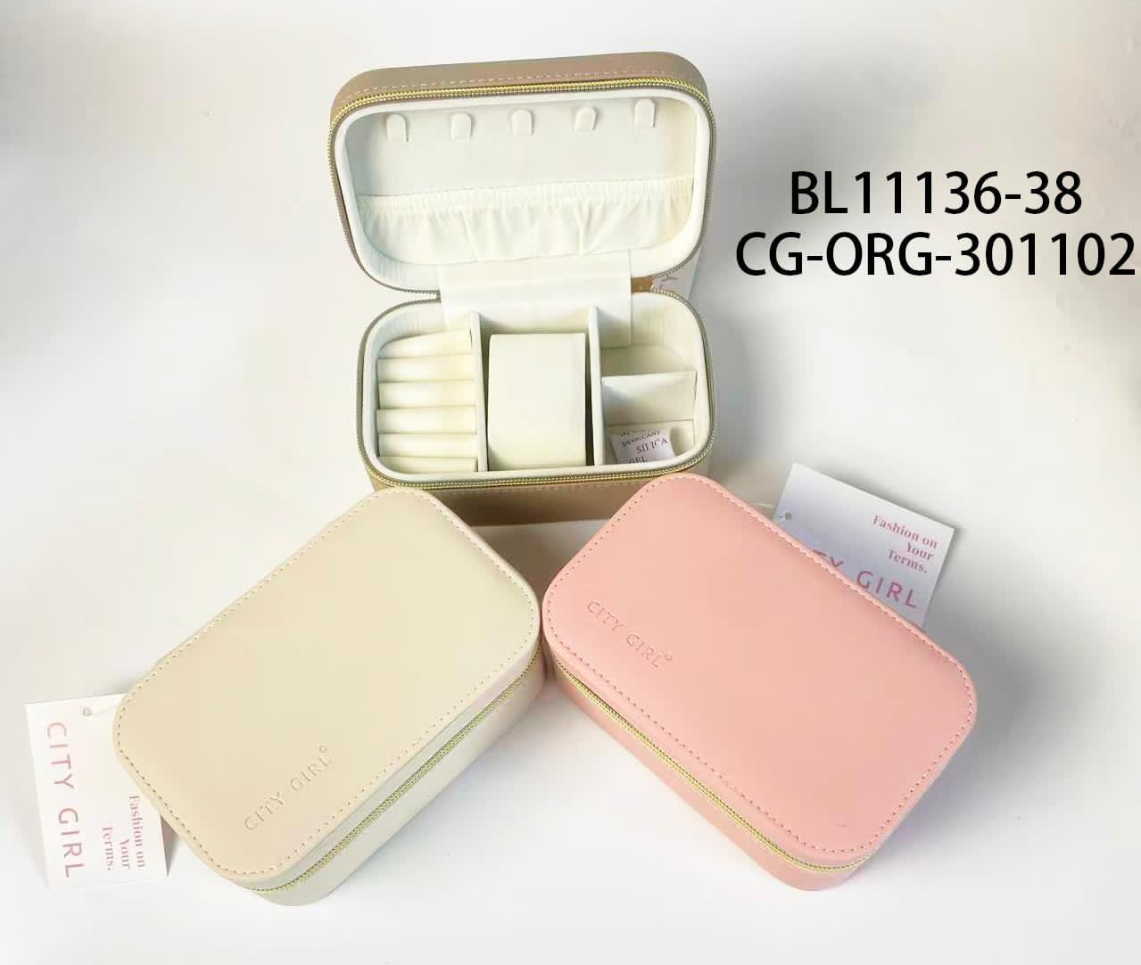 ALHAJERO RECTANGULAR (4 DIVISIONES), 3 COLORES CITY GIRL BL11136-38*96