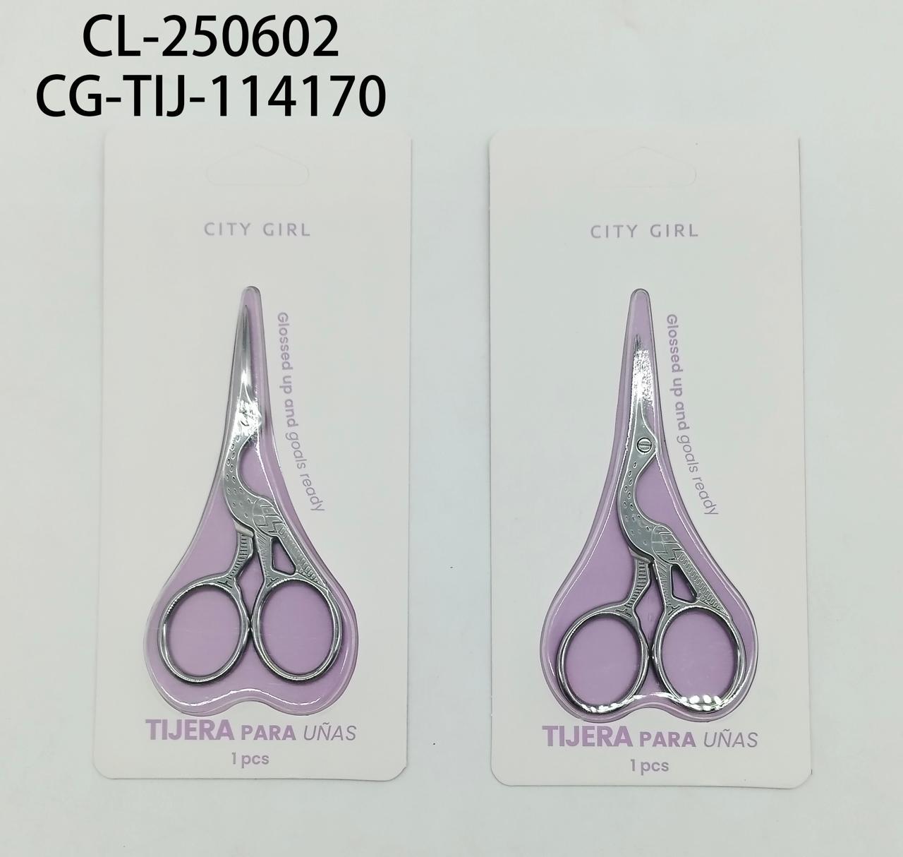 TIJERA PARA UÑAS CITY GIRL CL-250602*480