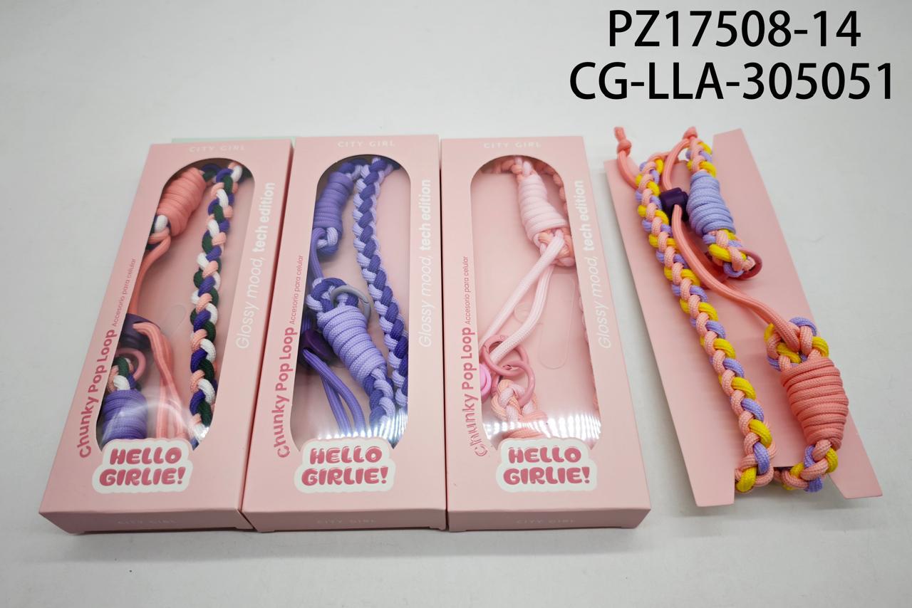 LLAVERO PARA CELULAR CITY GIRL PZ17508-14*360