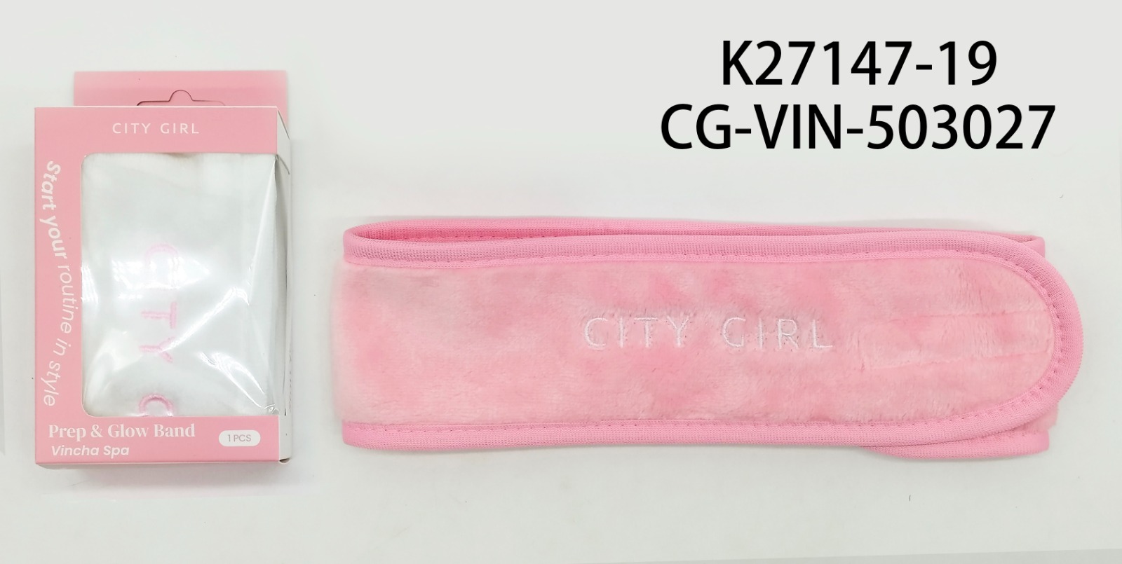 VINCHA DE PAÑO CITY GIRL K27147-19