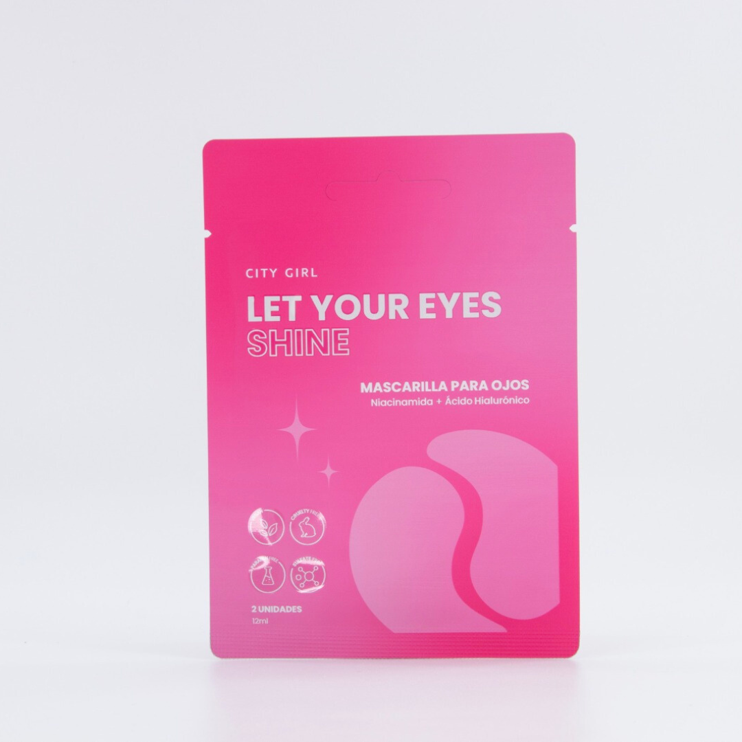 MASCARILLA PARA OJOS (NIACINAMIDA + ÁCIDO HIALURÓNICO) CITY GIRL XZ257-10*576