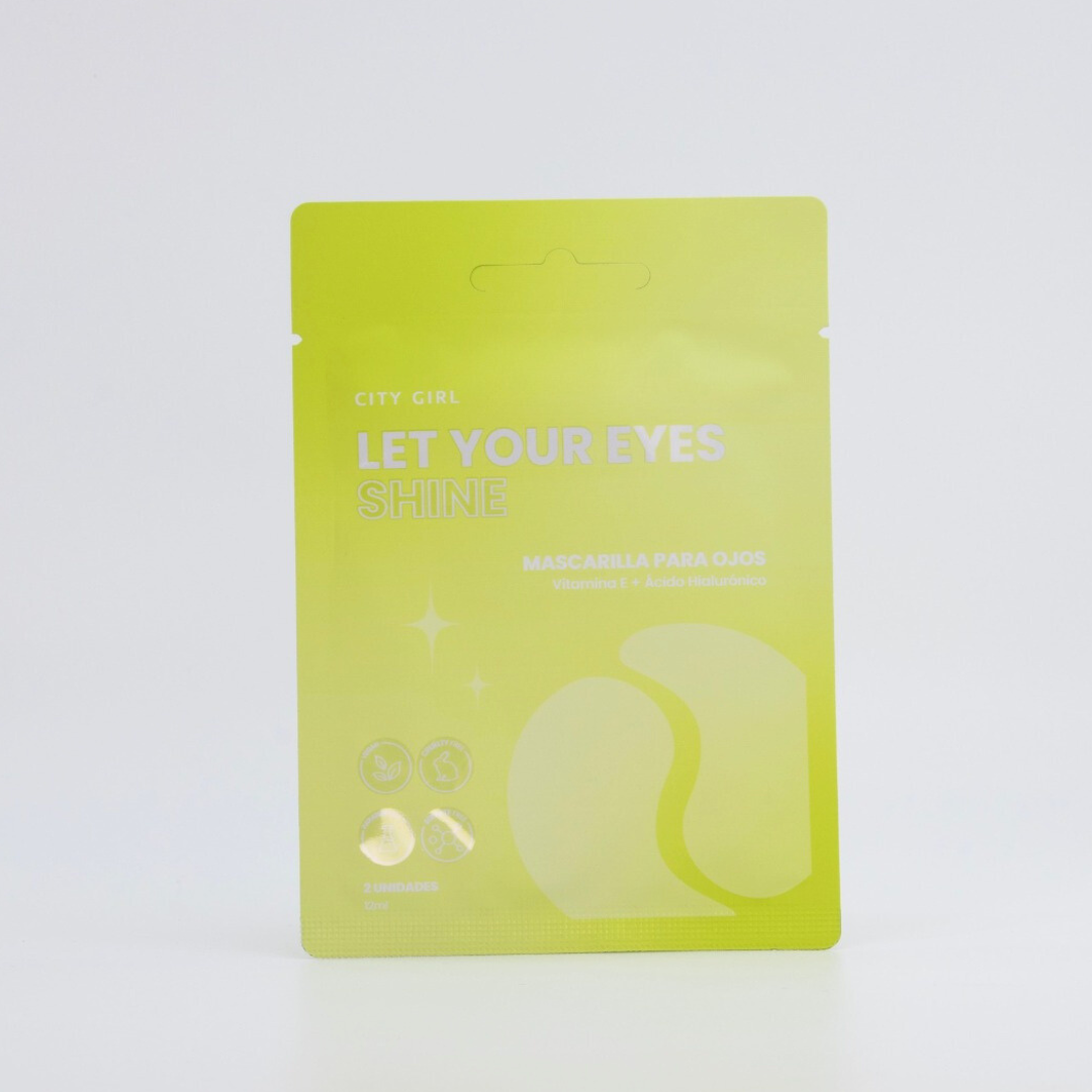 MASCARILLA PARA OJOS (VITAMINA E + ÁCIDO HIALURÓNICO) CITY GIRL XZ257-11*576