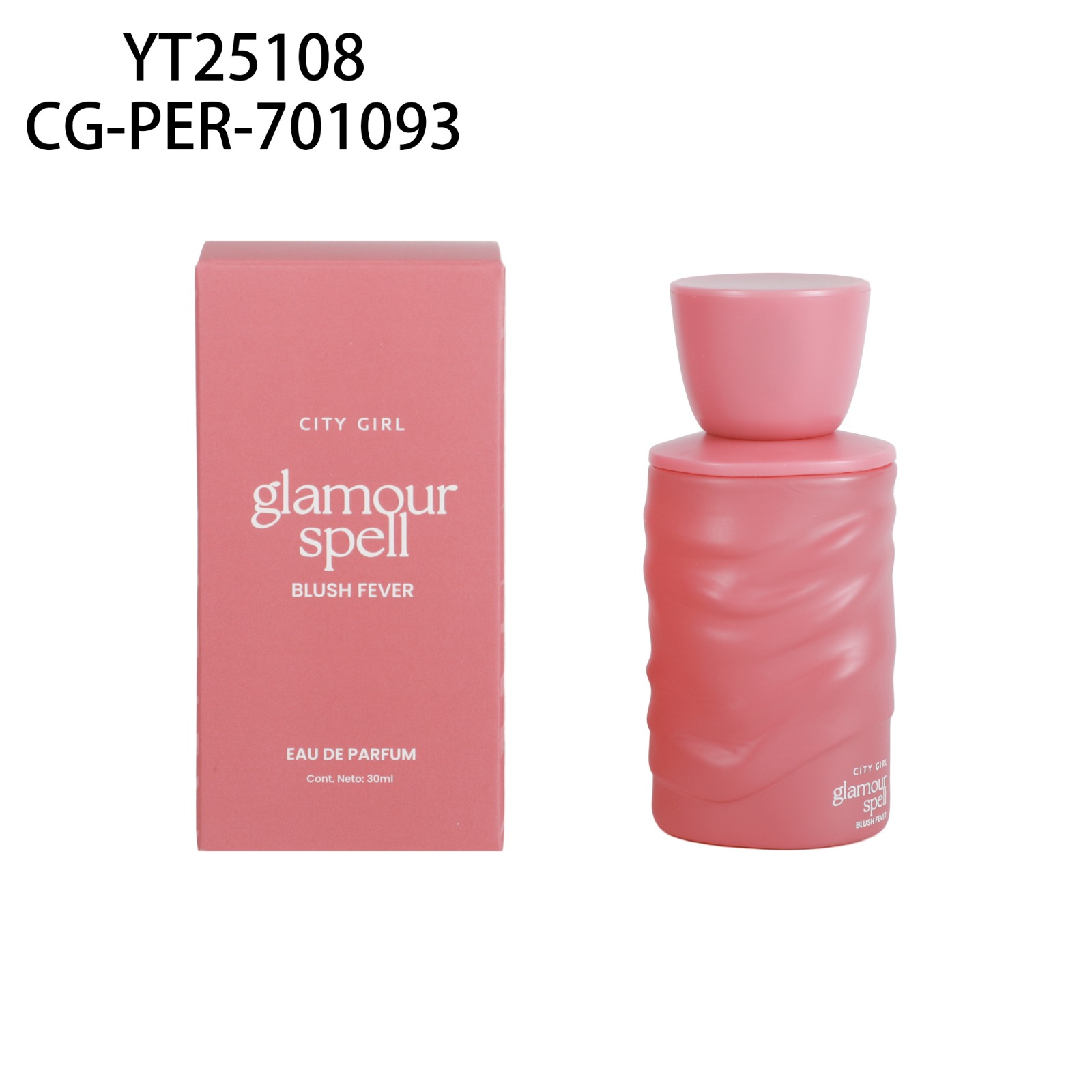 PERFUME GLAMOUR SPELL “BLUSH FEVER” 30ML CITY GIRL YT25108*96