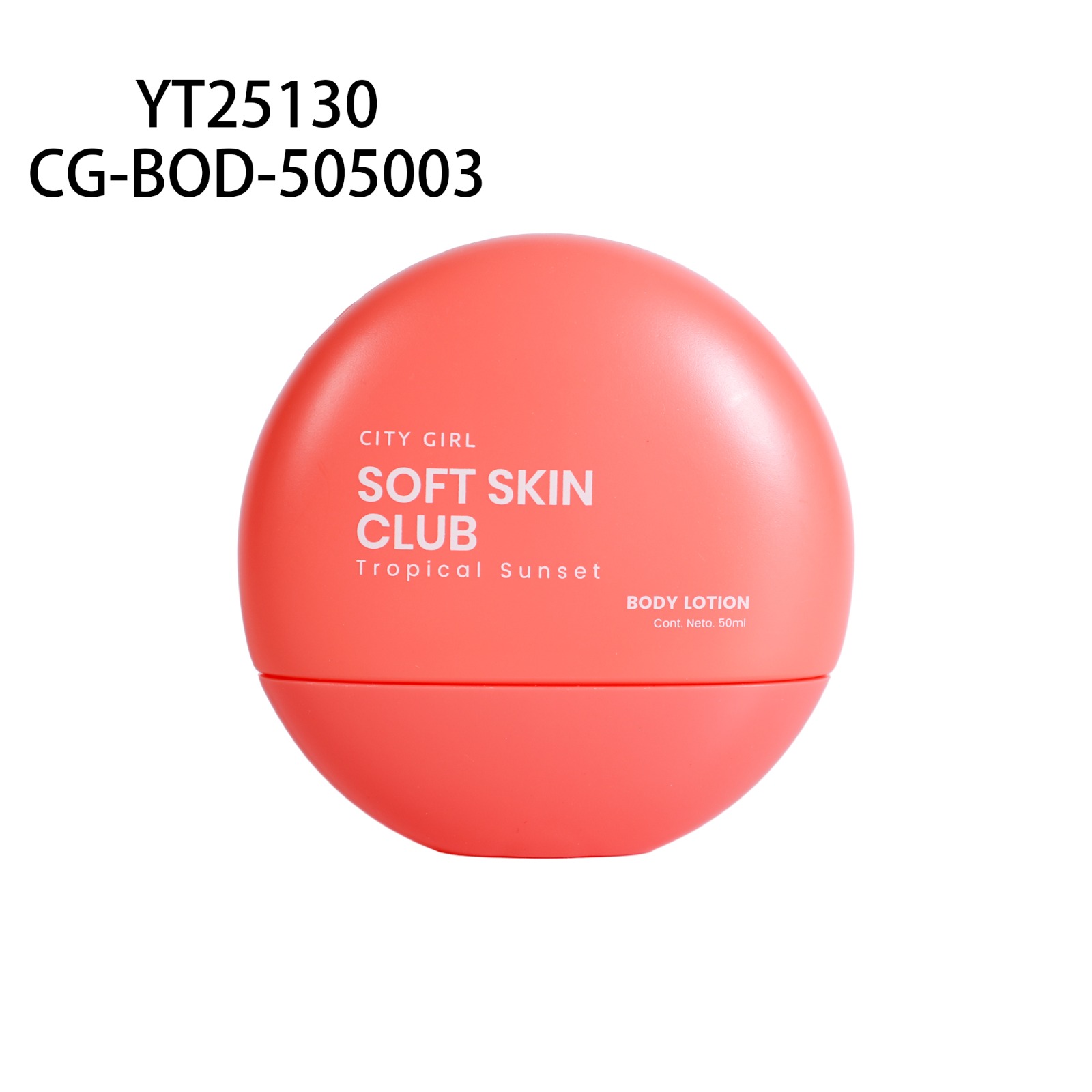 LOCIÓN CORPORAL SOFT SKIN CLUB "TROPICAL SUNSET" 50ML CITY GIRL YT25130*144