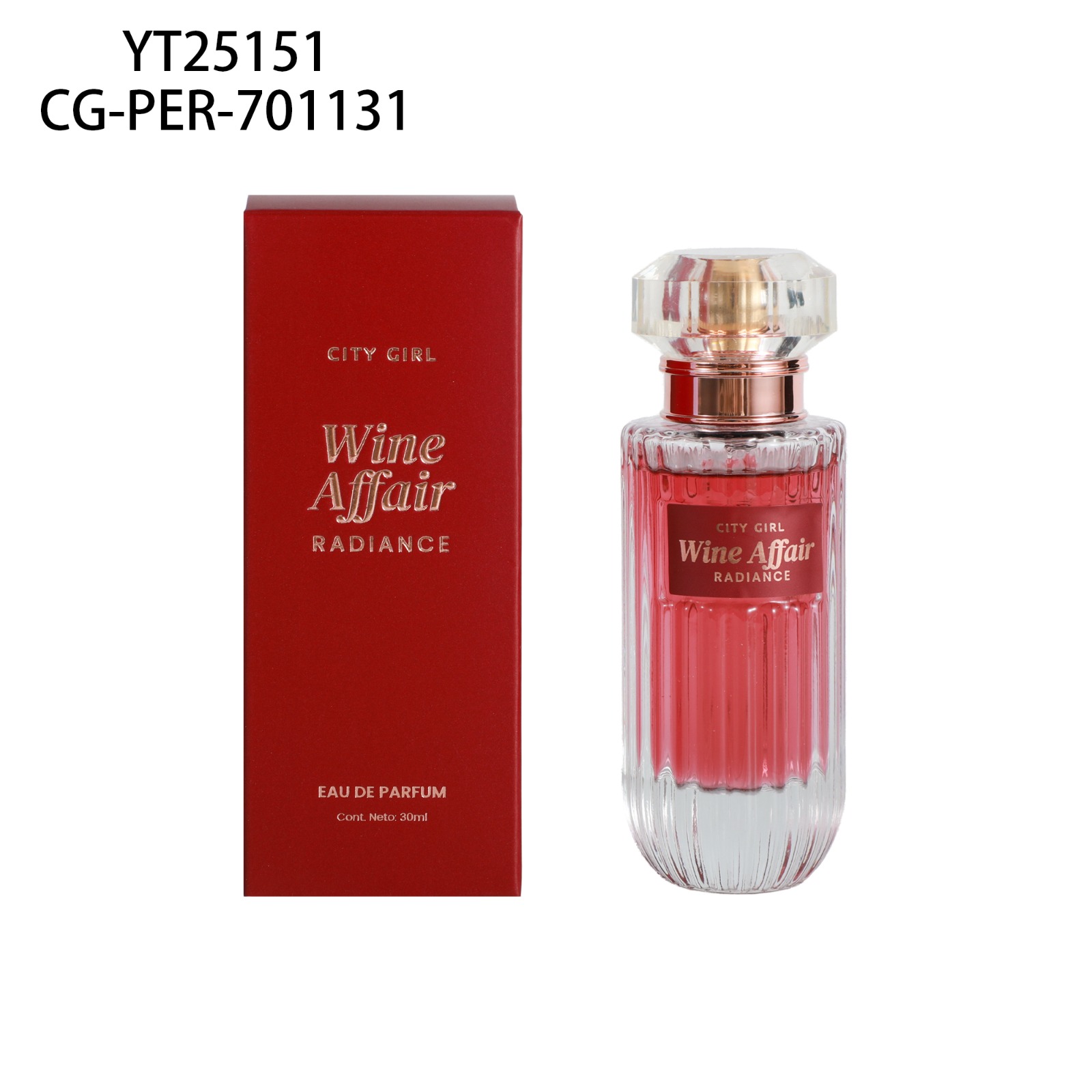 PERFUME WINE AFFAIR "RADIANCE" 30ML CITY GIRL YT25151*96