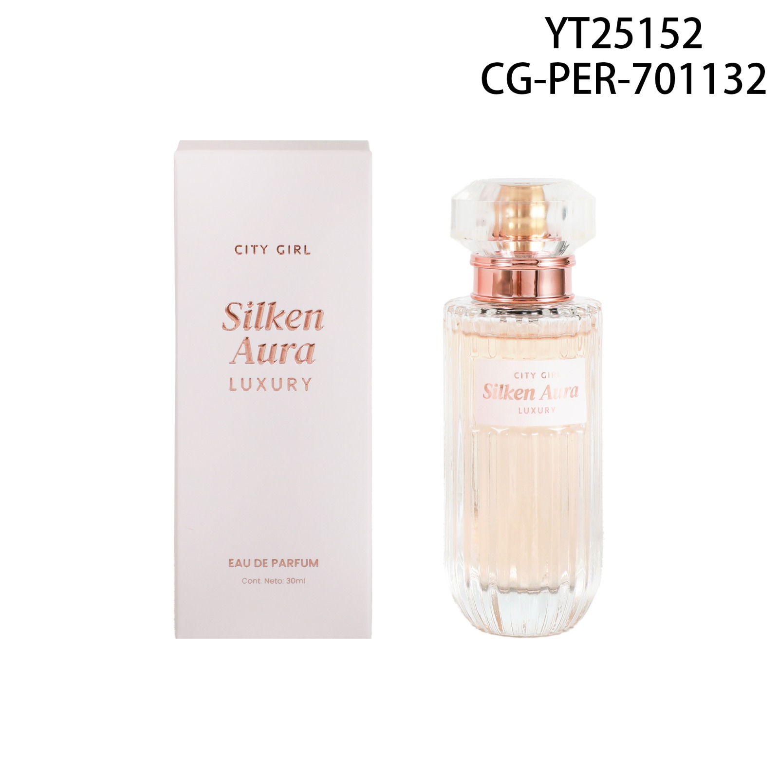PERFUME SILKEN AURA "LUXURY" 30ML CITY GIRL YT25152*96