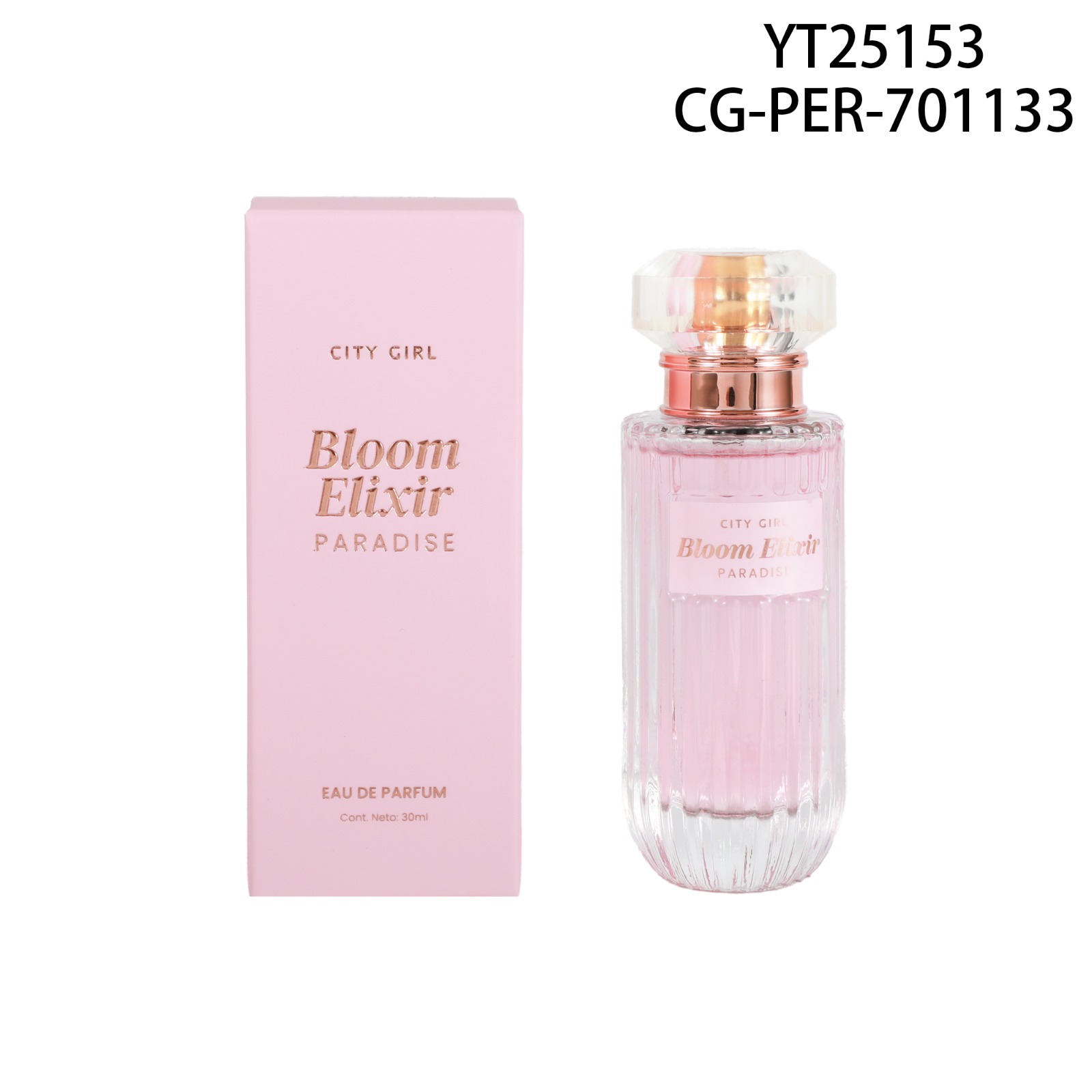 PERFUME BLOOM ELIXIR "PARADISE" 30ML CITY GIRL YT25153*96
