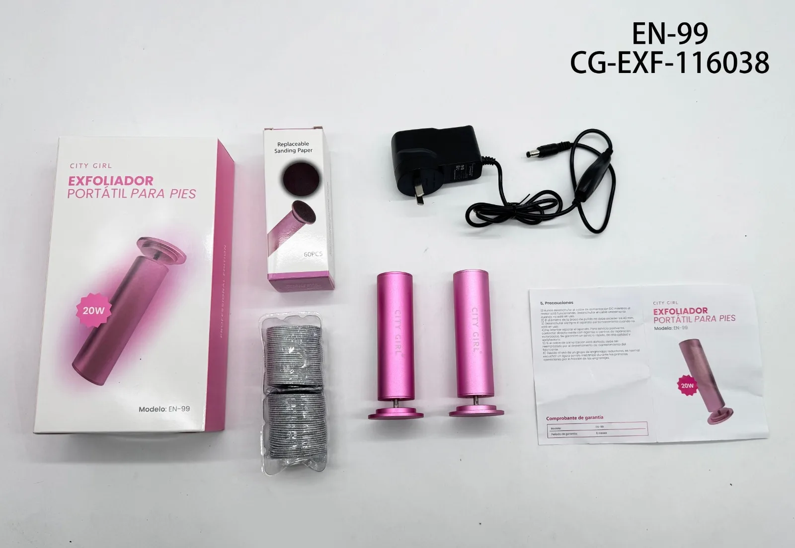 EXFOLIADOR PARA PIES CITY GIRL EN-99*50