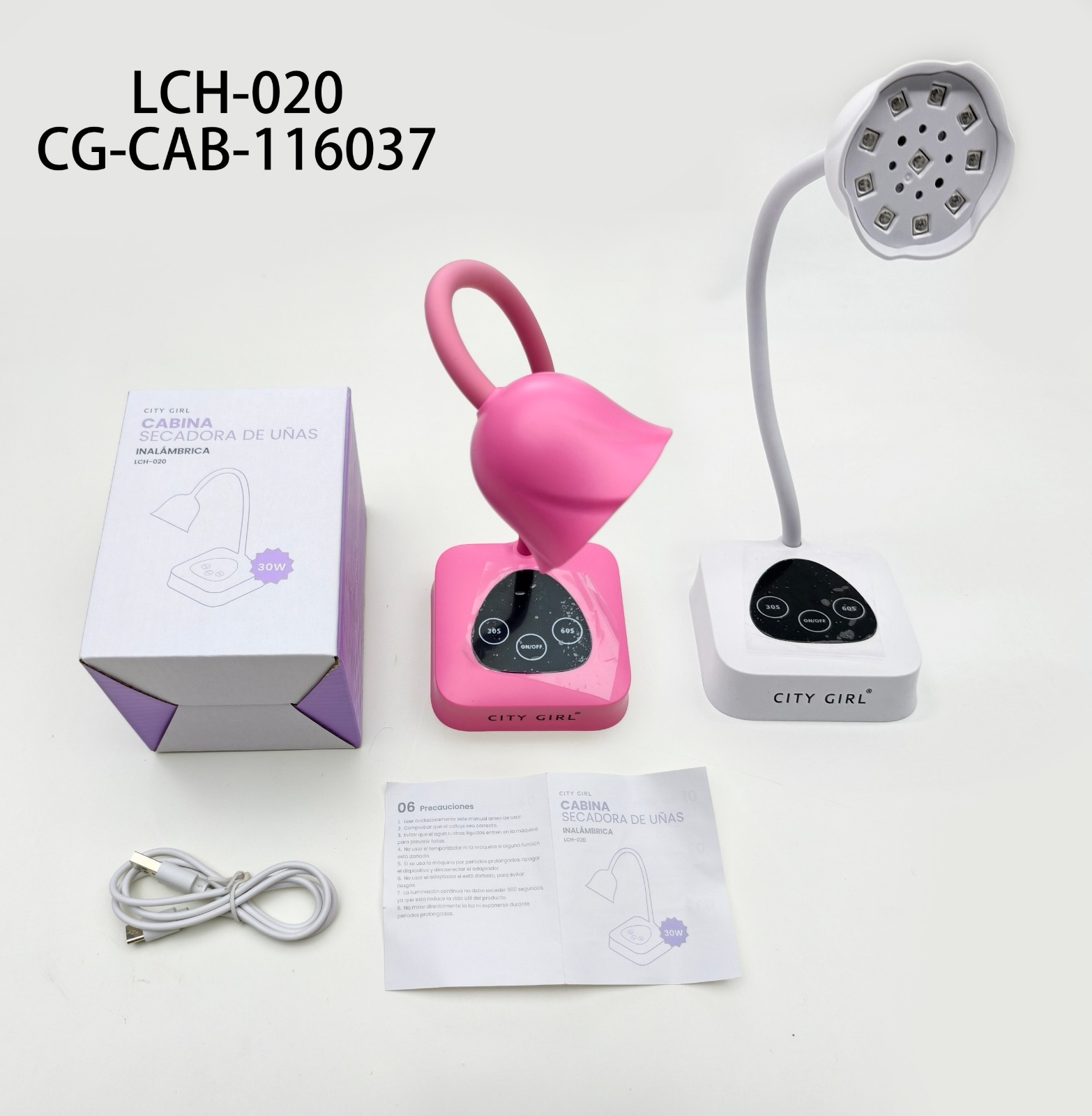 CABINA PARA SOFT GEL INALAMBRICA CITYGIRL LCH-020