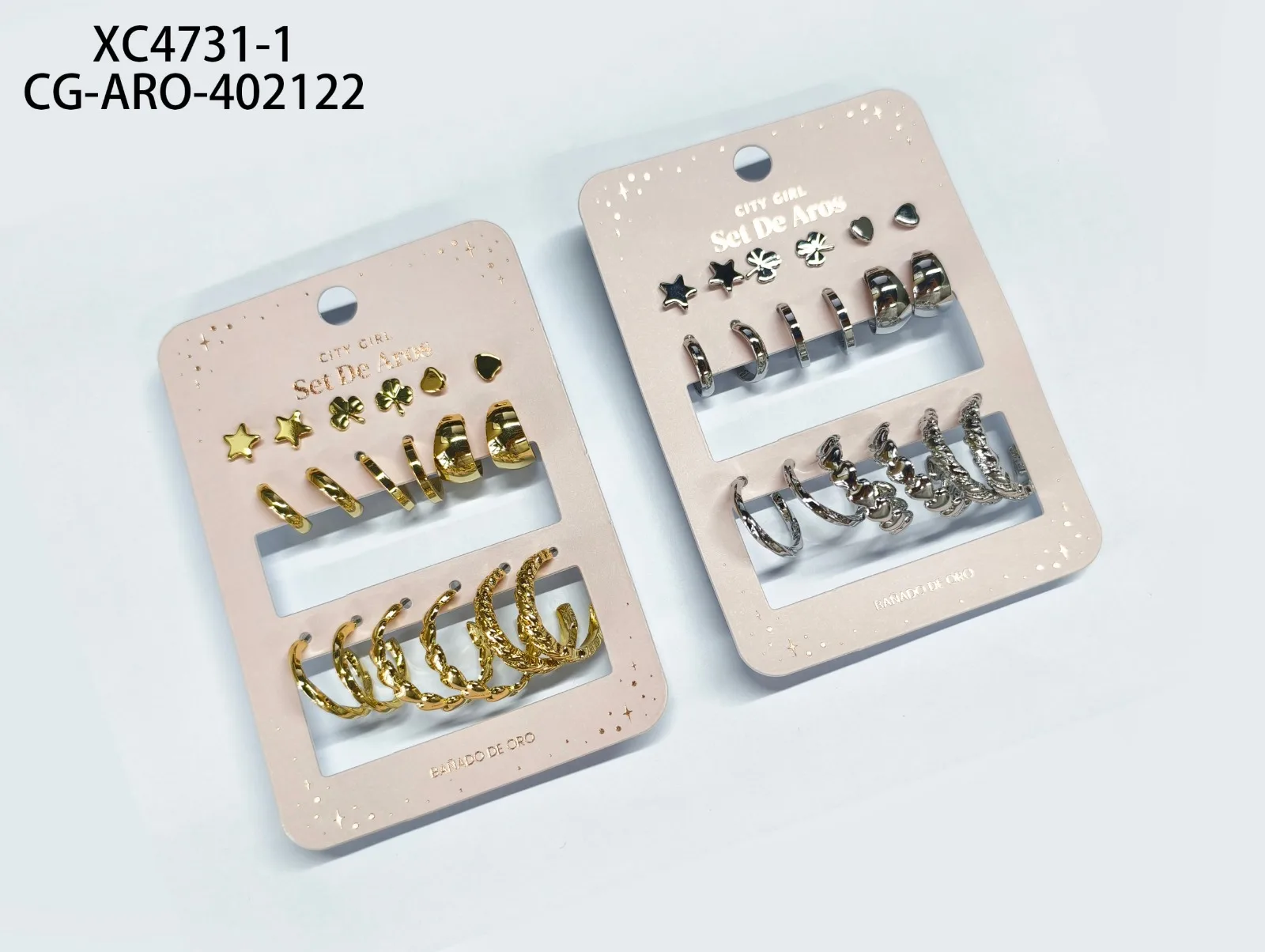 SET DE AROS CITY GIRL XC4731-1*600