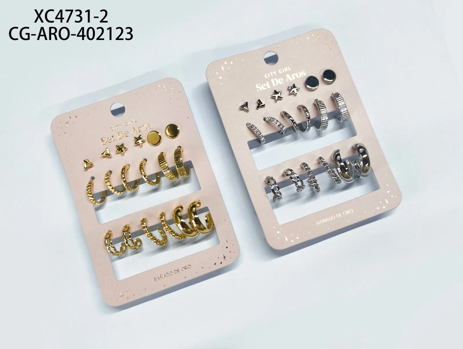 SET DE AROS CITY GIRL XC4731-2*600