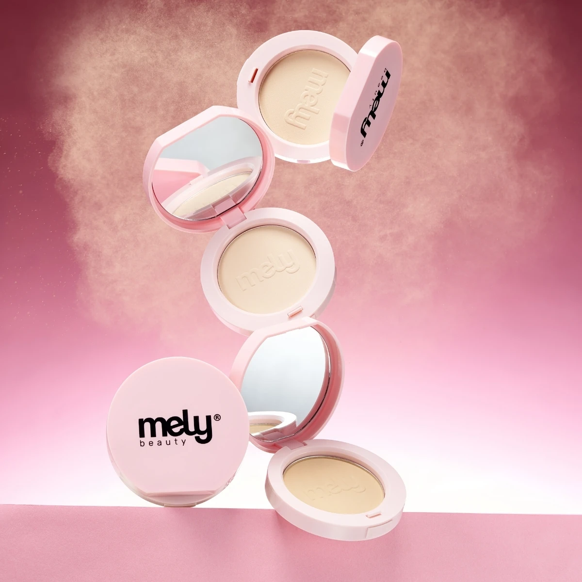 POLVO COMPACTO, 3 TONOS MELY MY806004