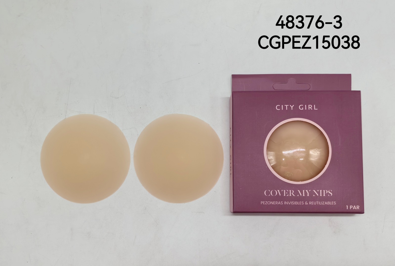 PEZONERAS INVISIBLES Y REUTILIZABLES CITY GIRL 48376-3*200