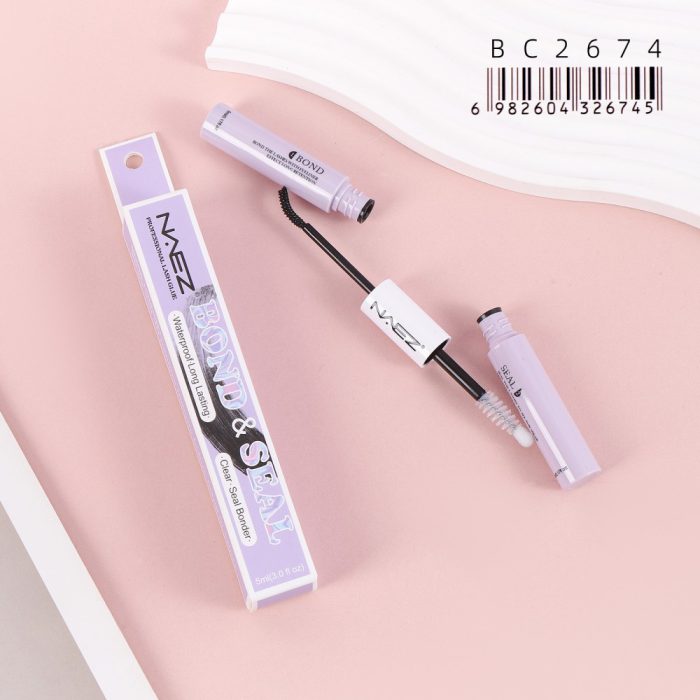 PEGAMENTO PARA EXTENSIONES DE PESTAÑAS 2 EN 1, BOND AND SEAL NAEZ BC2674