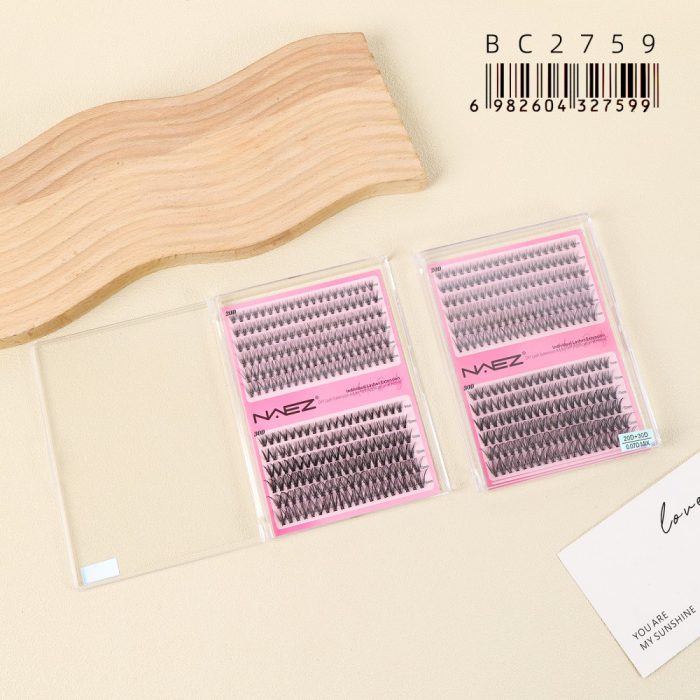 EXTENSIONES DE PESTAÑAS EN RACIMO 20D Y 30D 0.07D MIX NAEZ BC2759