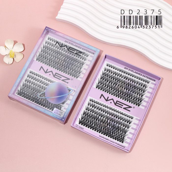 PESTAÑAS POSTIZAS DIY CLUSTER 30D+40D 0.07D MIX NAEZ DD2375