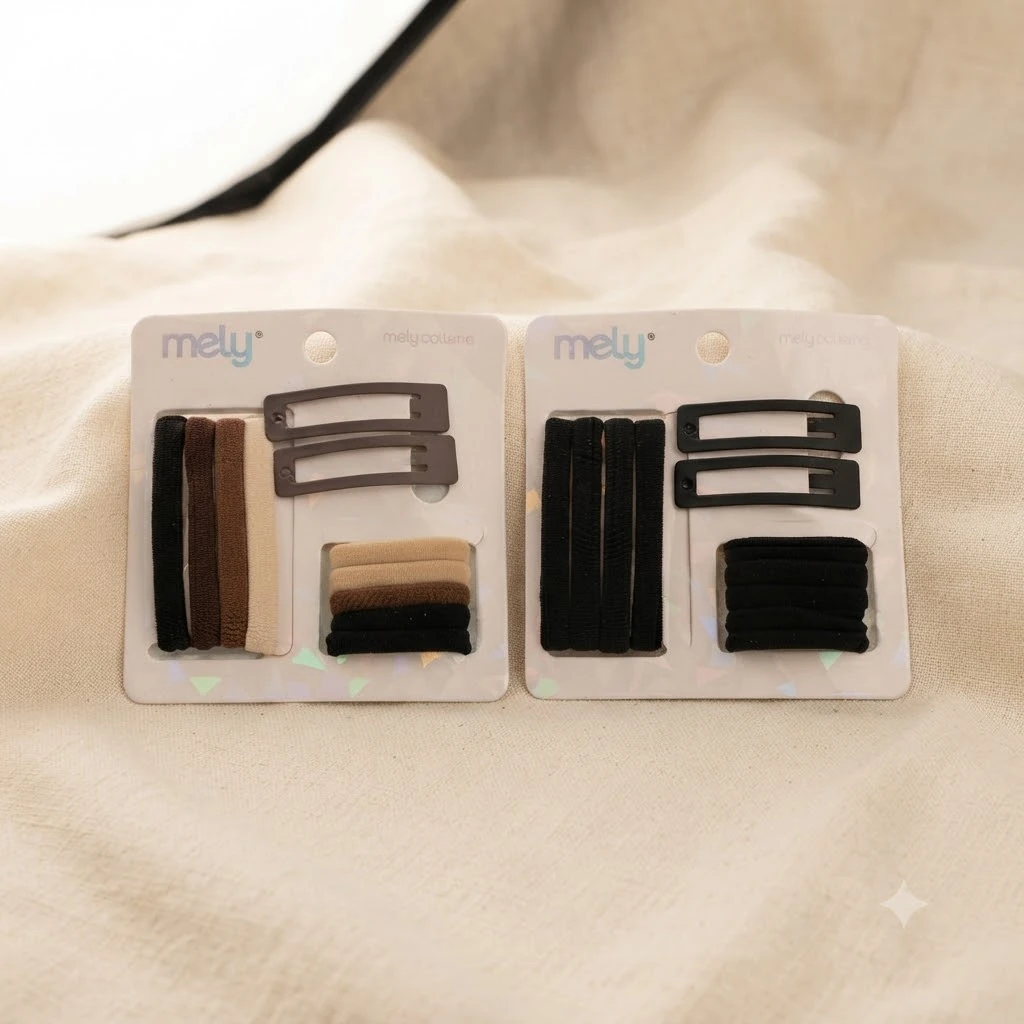 SET DE HEBILLAS Y COLITAS MELY MYE4-0132