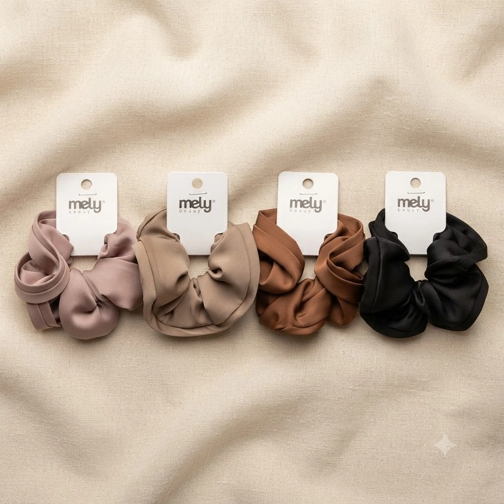 COLITA DE PELO, TELA SATINADA MELY MYH9-0008
