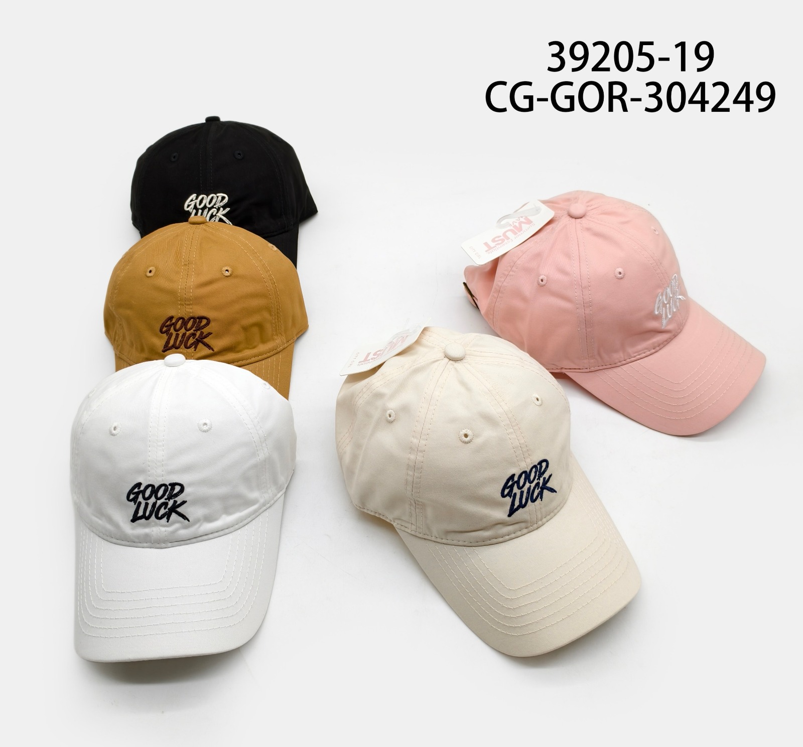 GORRA "GOOD LUCK", 5 COLORES CITY GIRL 39205-19*240