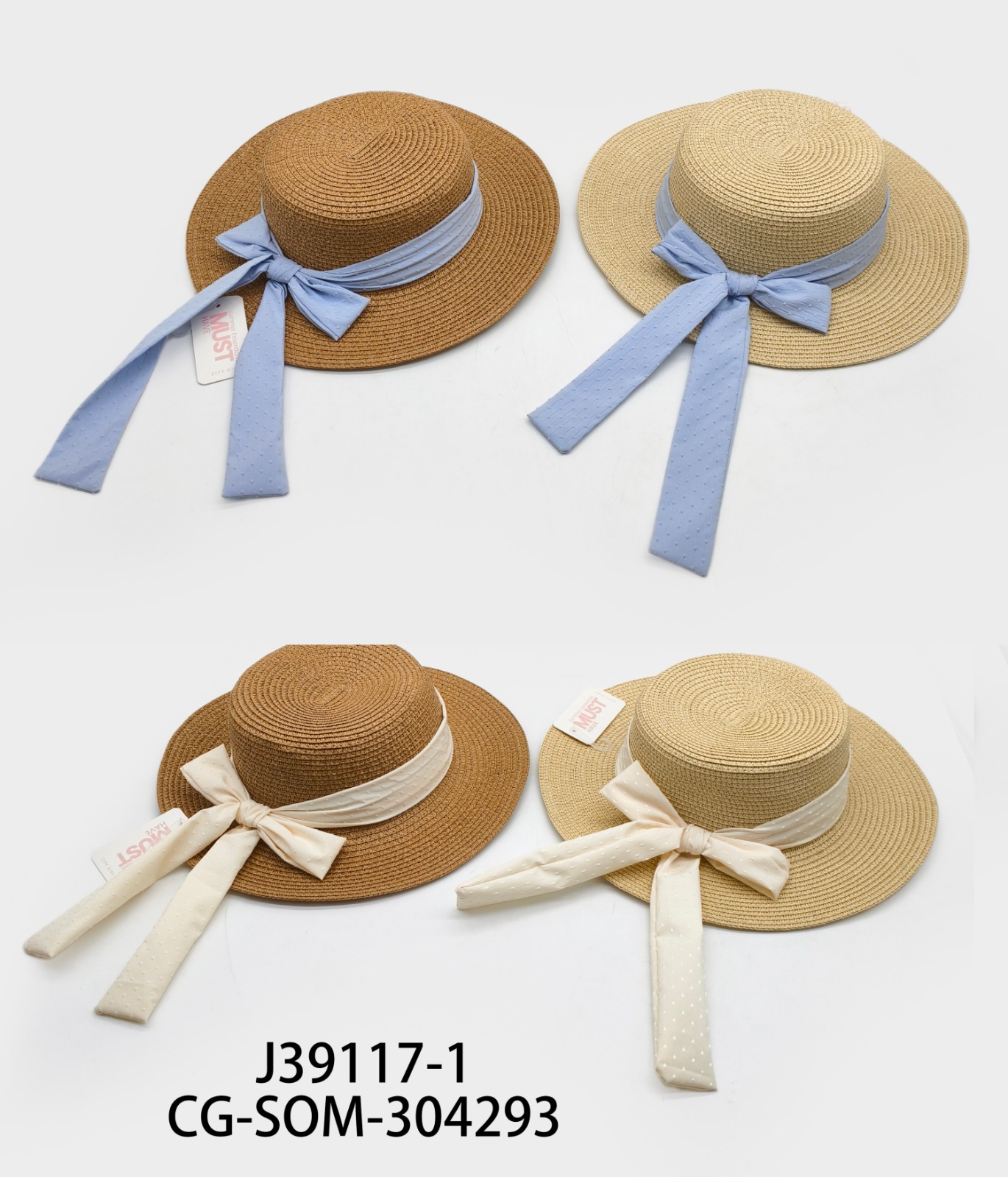 SOMBRERO CON LAZO CITY GIRL J39117-1*200