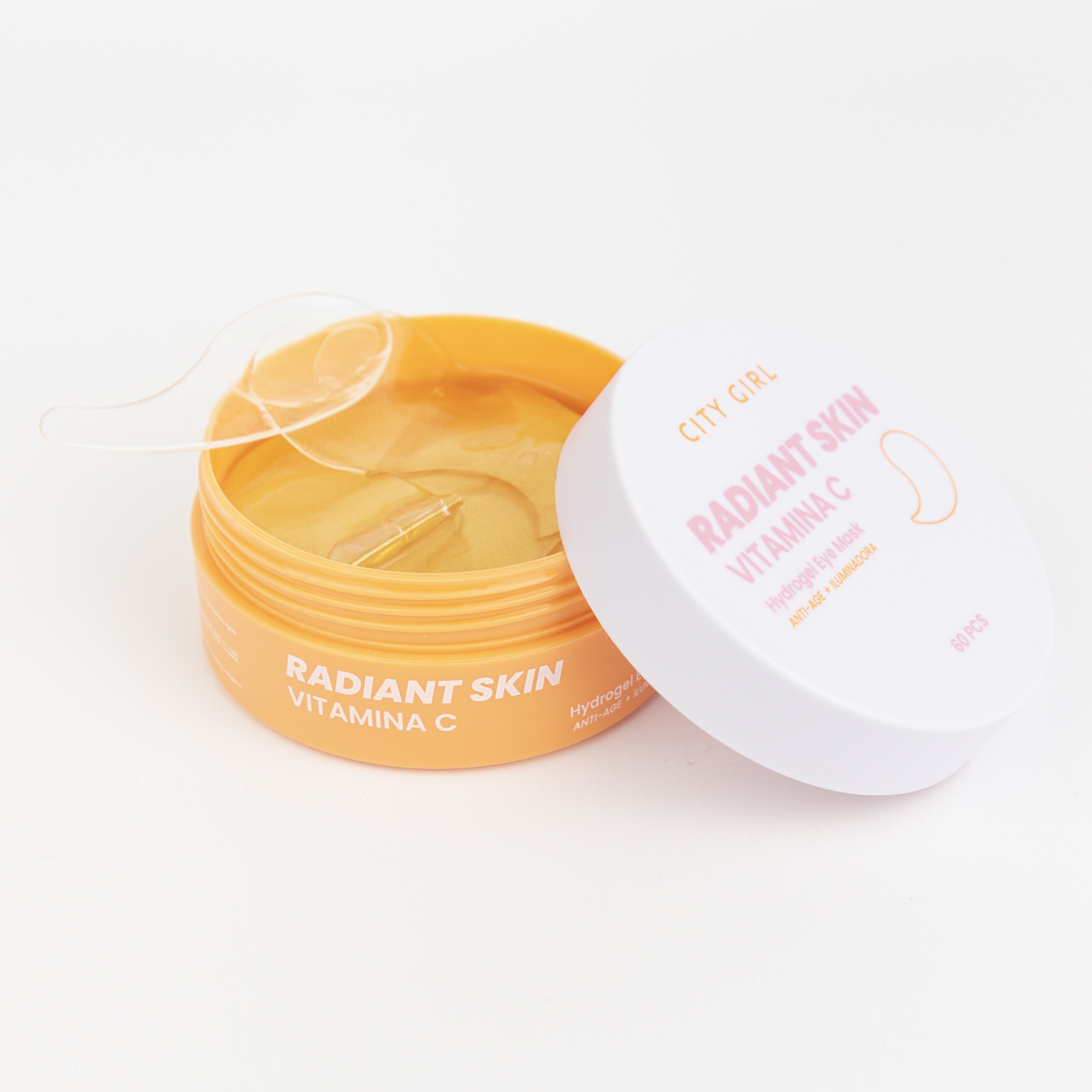 MASCARILLAS PARA OJERAS CON VITAMINA C, 60PCS CITY GIRL CG-MSK-502072