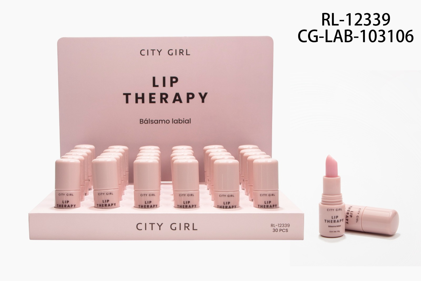 BÁLSAMO LABIAL CITY GIRL RL-12339*240