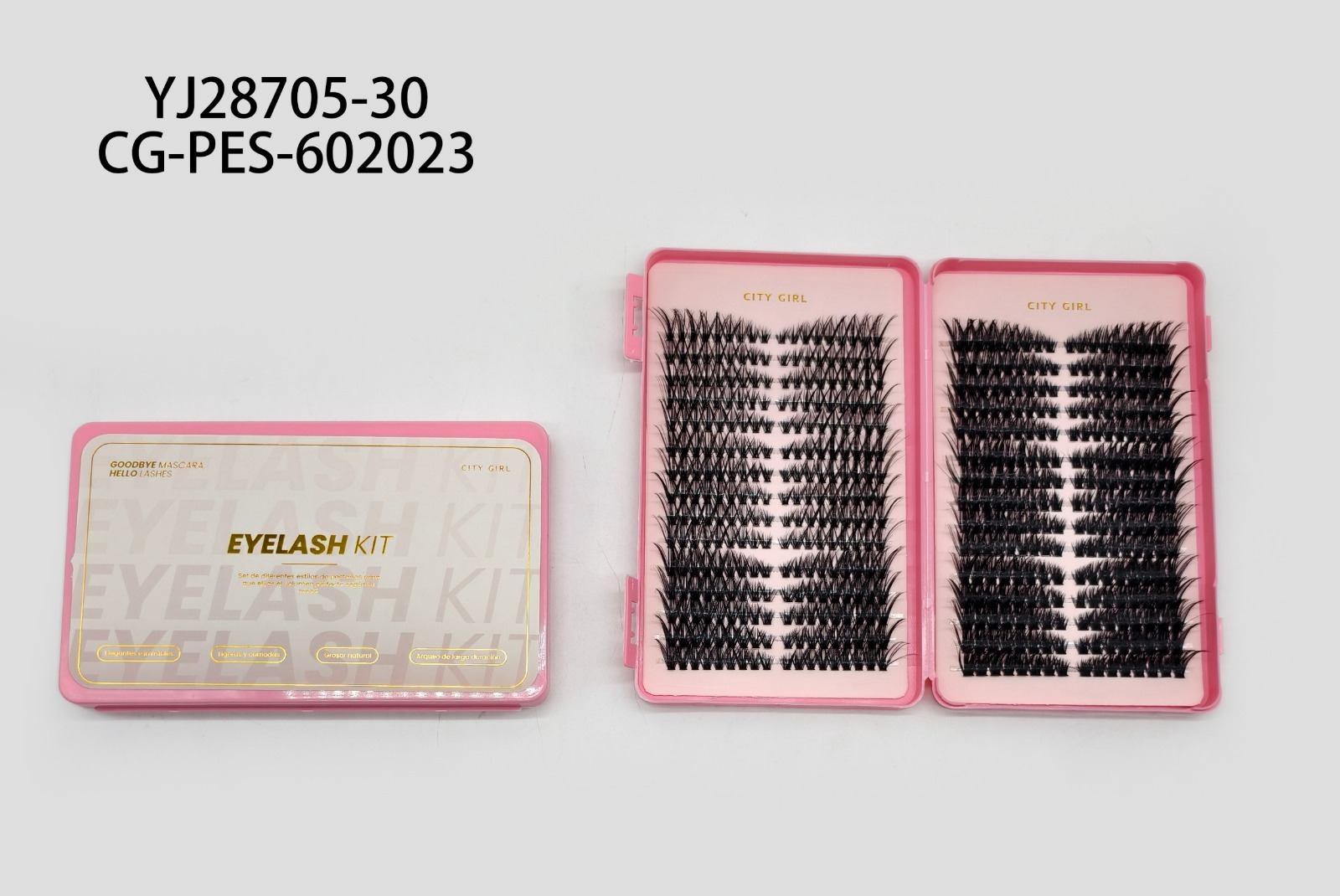 LIBRO DE PESTAÑAS POSTIZAS CITY GIRL YJ28705-30*240