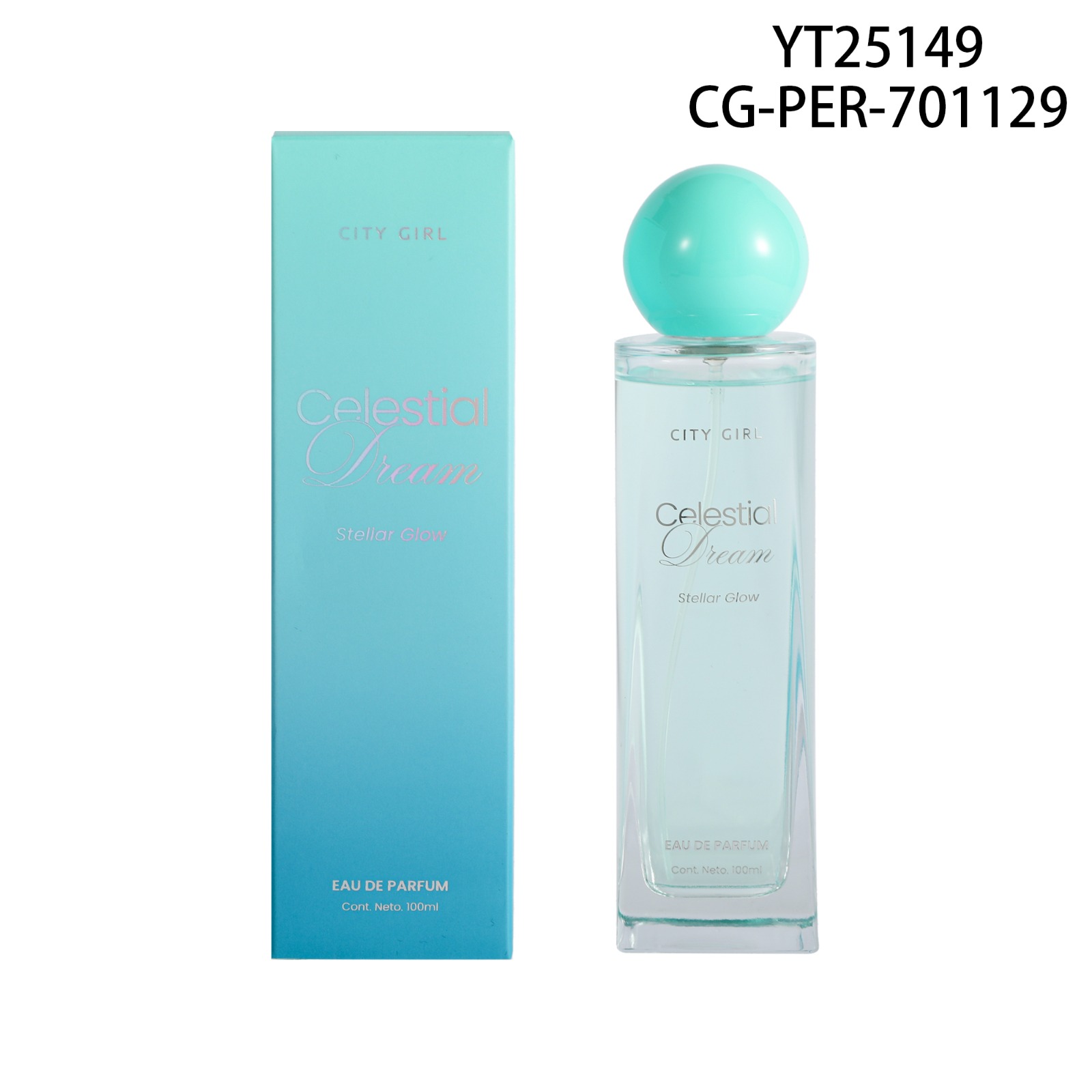 PERFUME CELESTIAL DREAM "STELLAR GLOW" 1000ML CITY GIRL YT25149*96