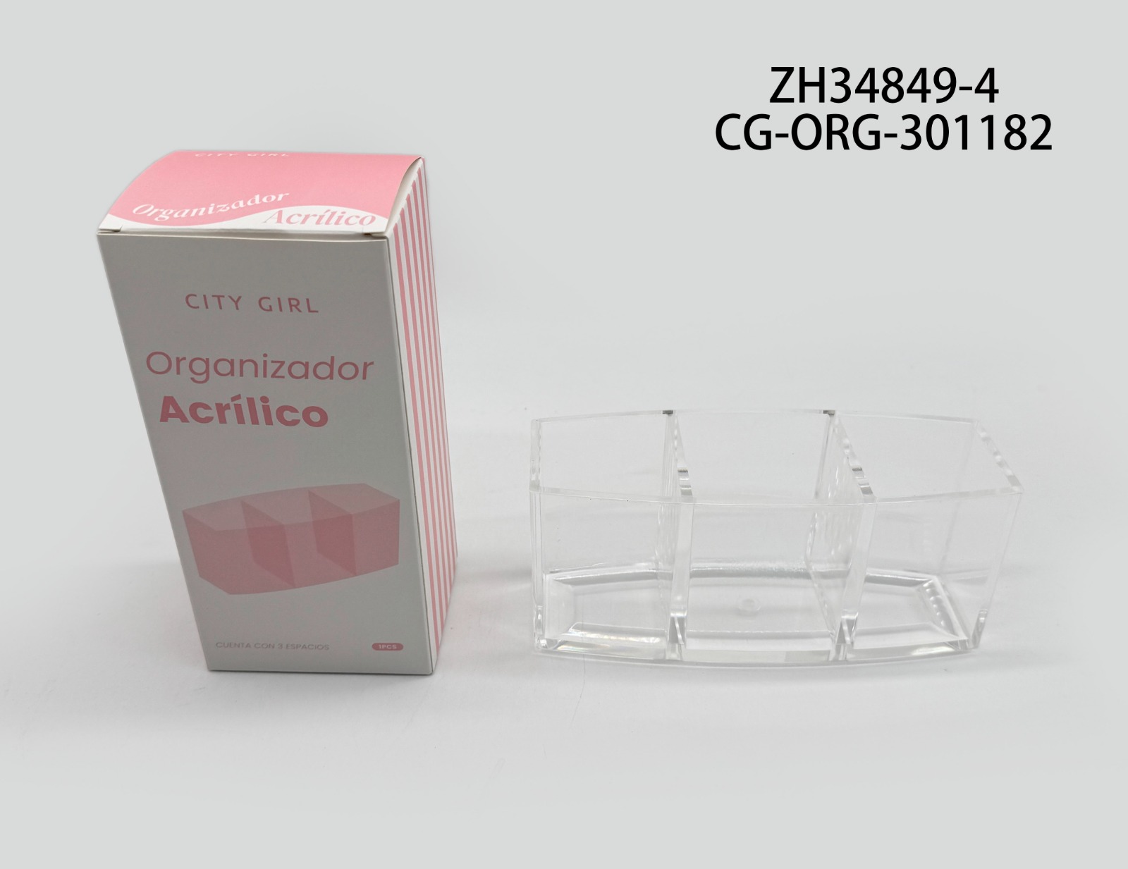 ORGANIZADOR DE ACRILICO CITY GIRL ZH34849-4*48