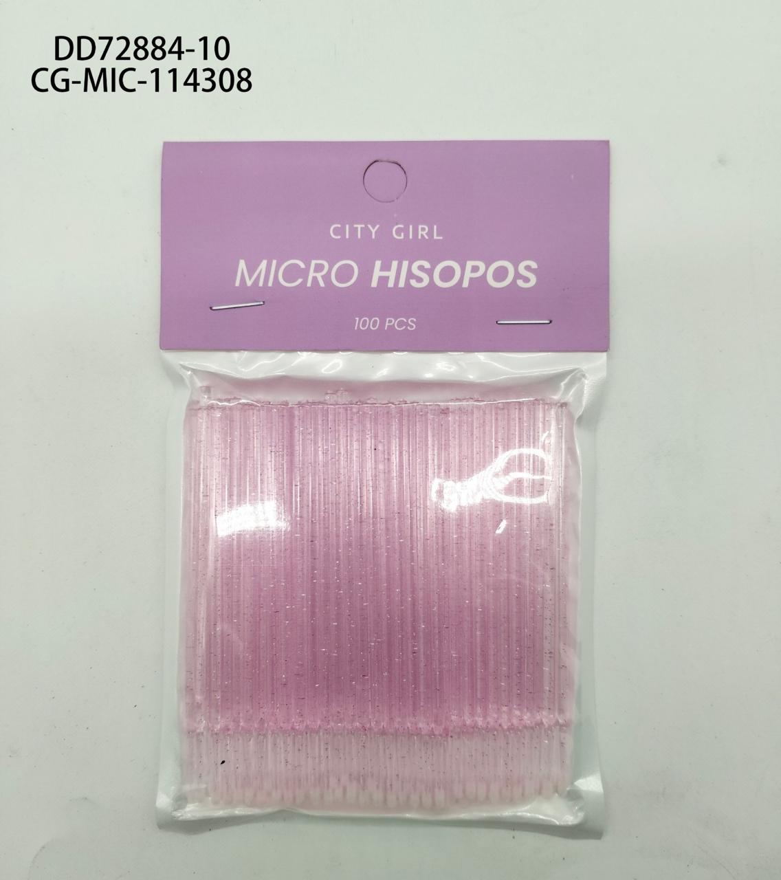 MICRO HISOPOS 100PCS (CRISTAL) CITY GIRL DD72884-10*600