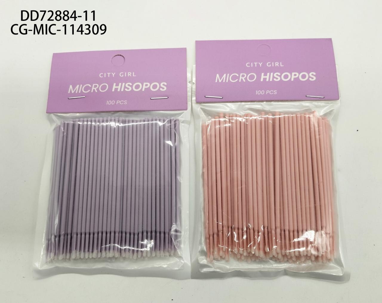 MICRO HISOPOS, 2 COLORES CITY GIRL DD72884-11*600