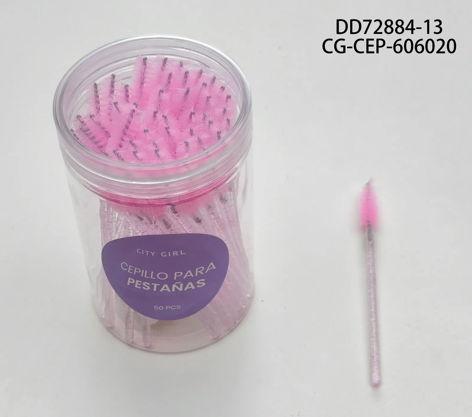 CEPILLO PARA PESTAÑAS X50PCS CITY GIRL DD72884-13*360
